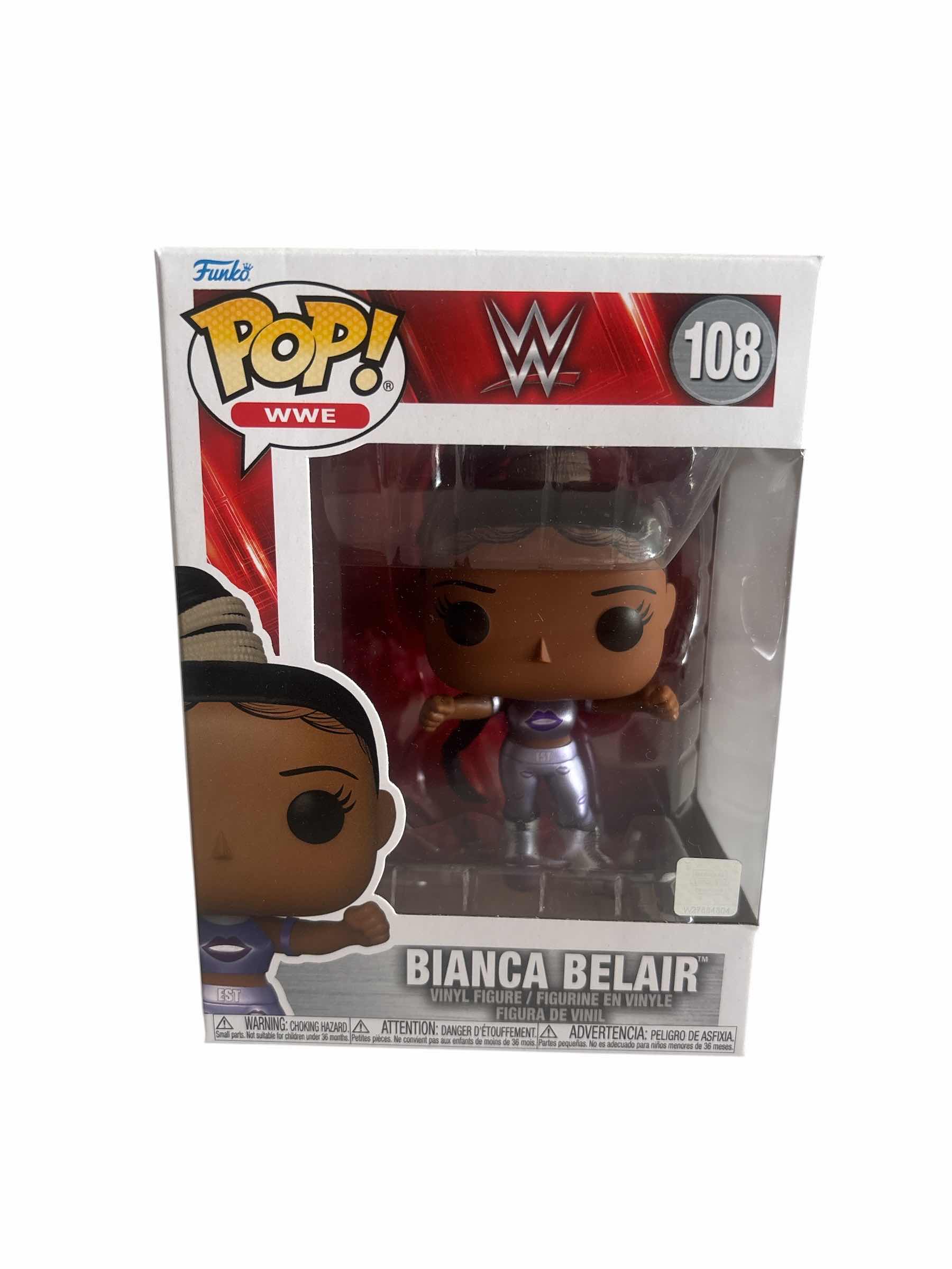 Photo 1 of NIB FUNKO POP BIANCA BELAIR WWE