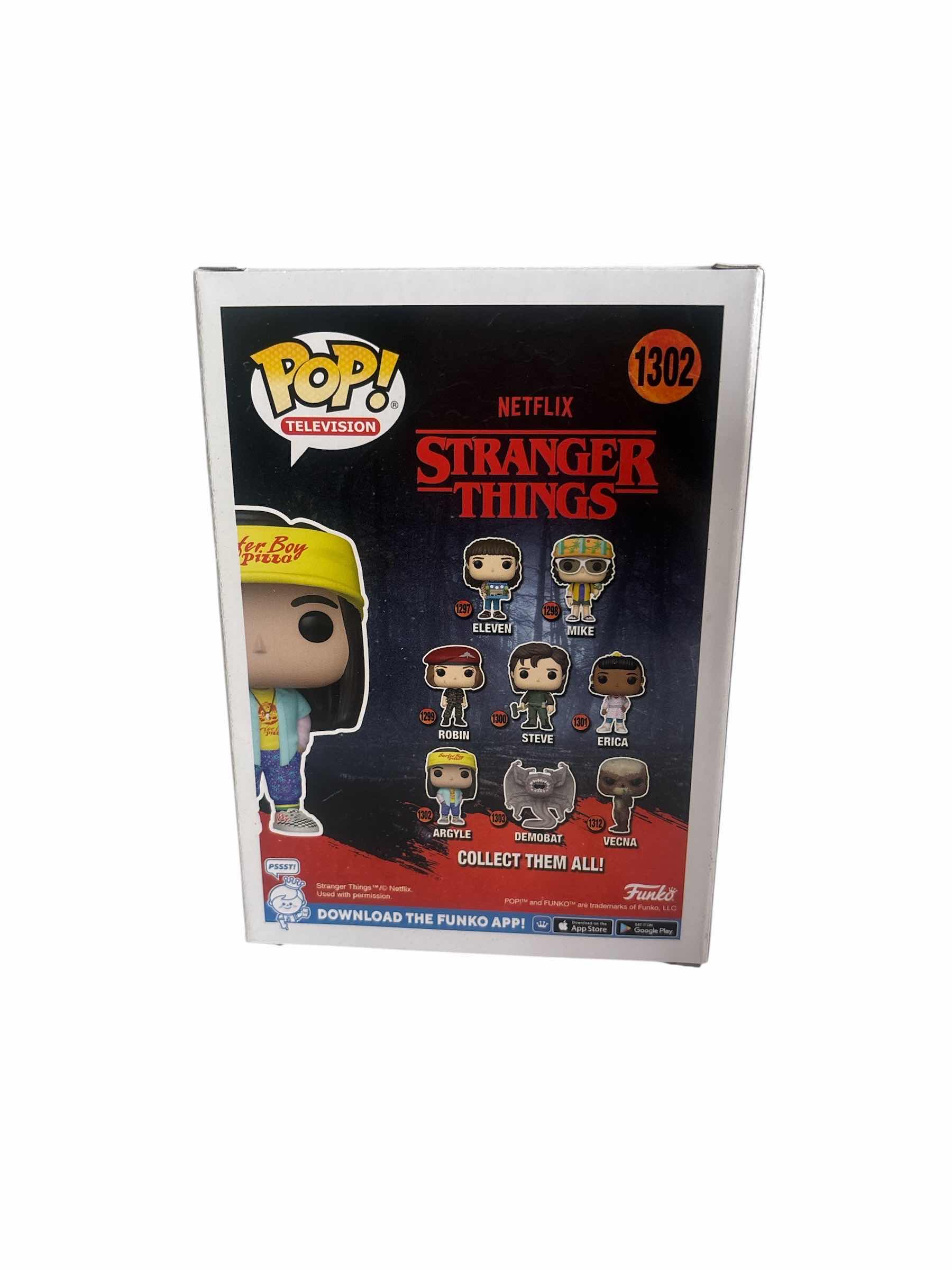 Photo 1 of NIB FUNKO POP ARGYLE STRANGER THINGS