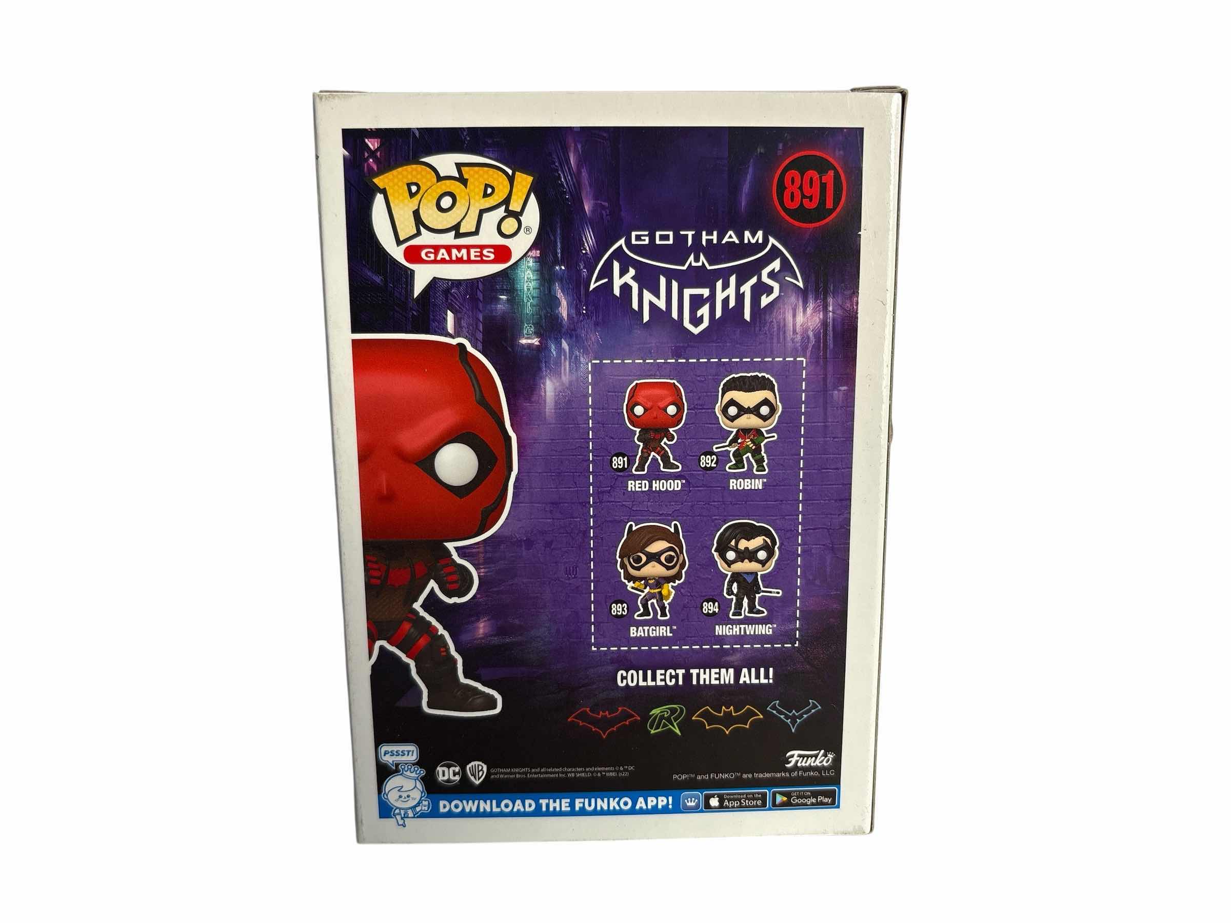 Photo 1 of NIB FUNKO POP GOTHAM KNIGHTS RED HOOD