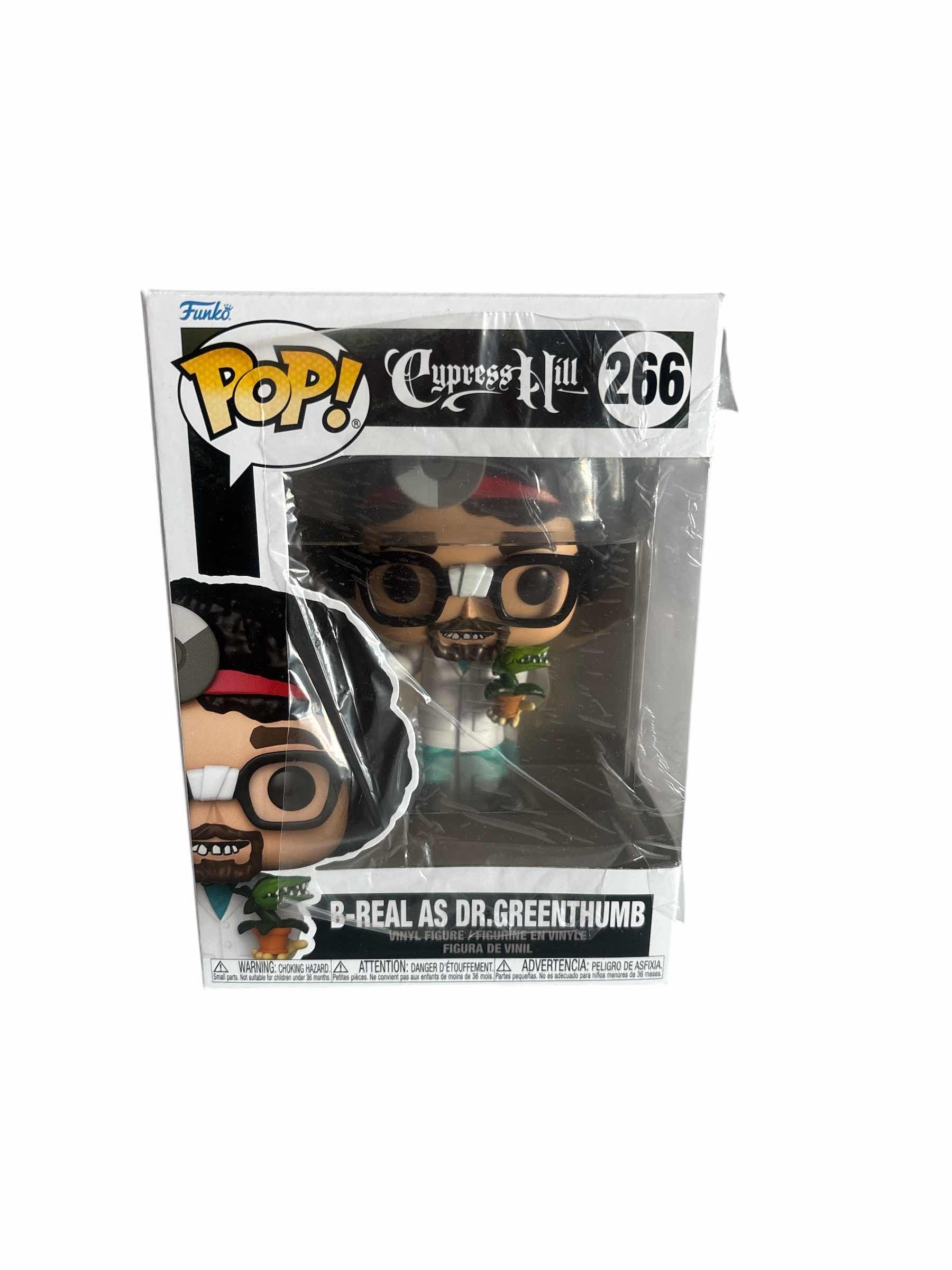 Photo 1 of NIB FUNKO POP B-REAL AS DR.GREENTHUMB CYPRESS HILL