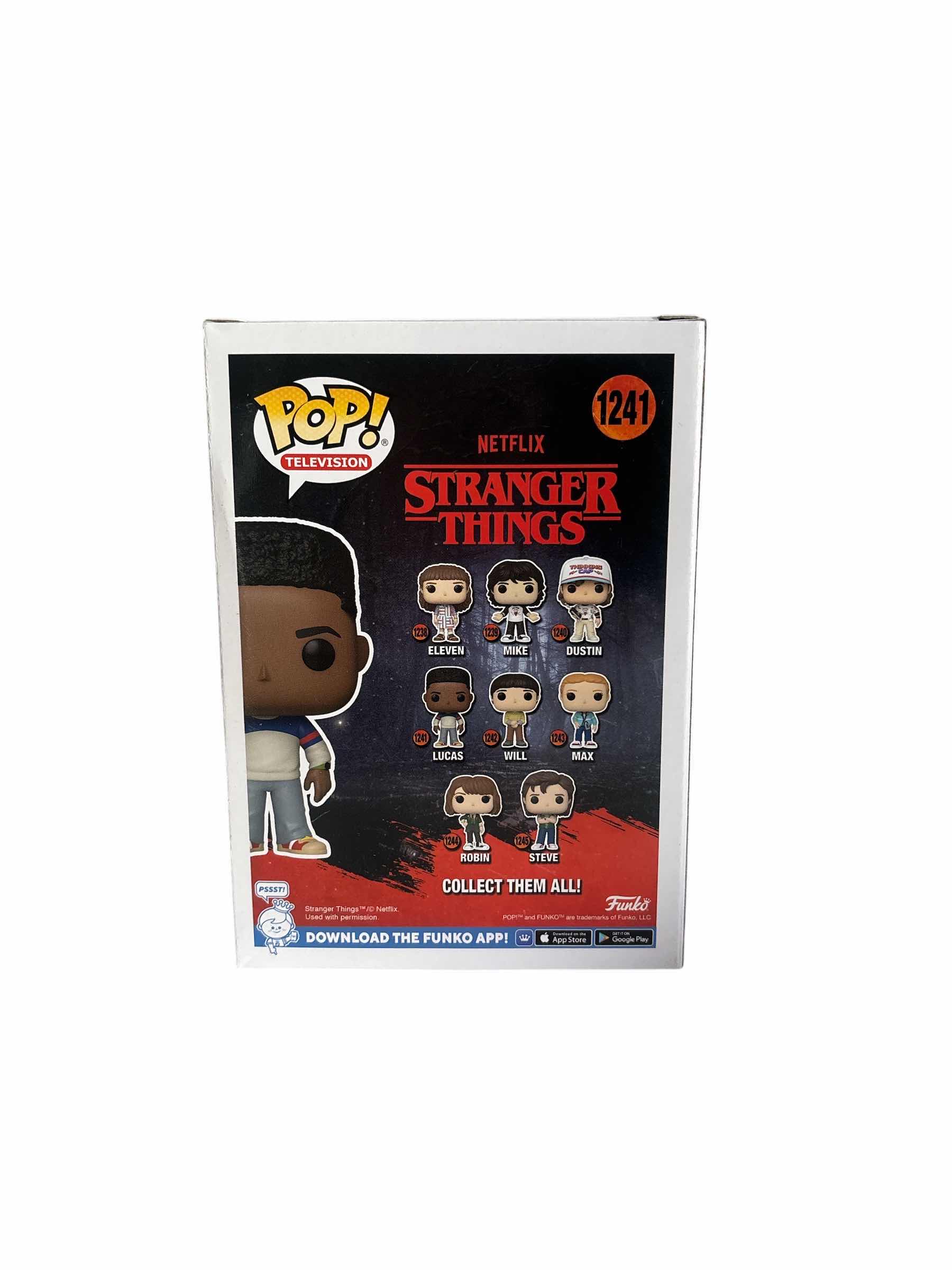 Photo 1 of NIB FUNKO POP LUCAS STRANGER THINGS