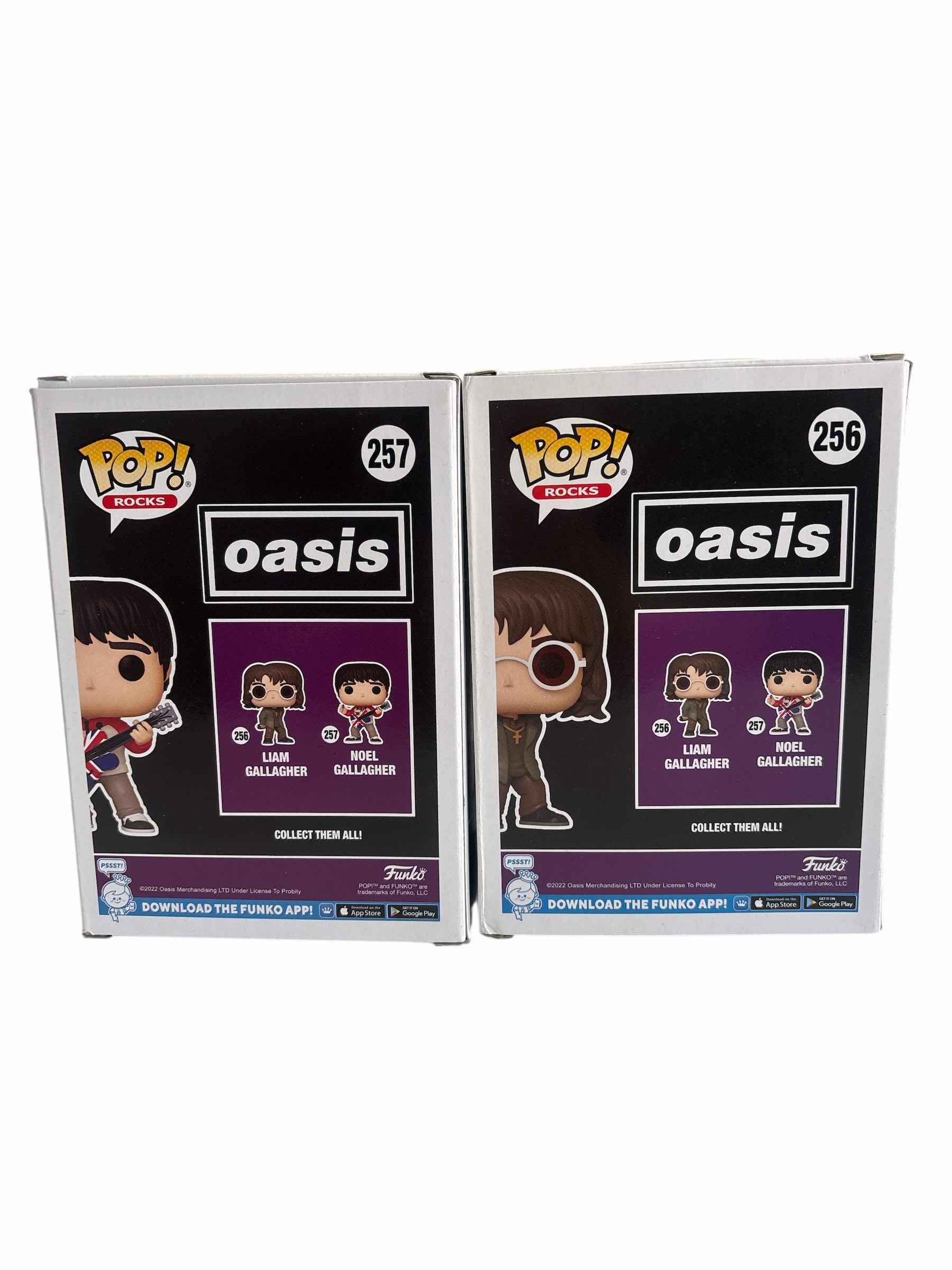 Photo 1 of 2(PCS) NIB FUNKO POP LIAM GALLAGHER & NOEL GALLAGHER OASIS