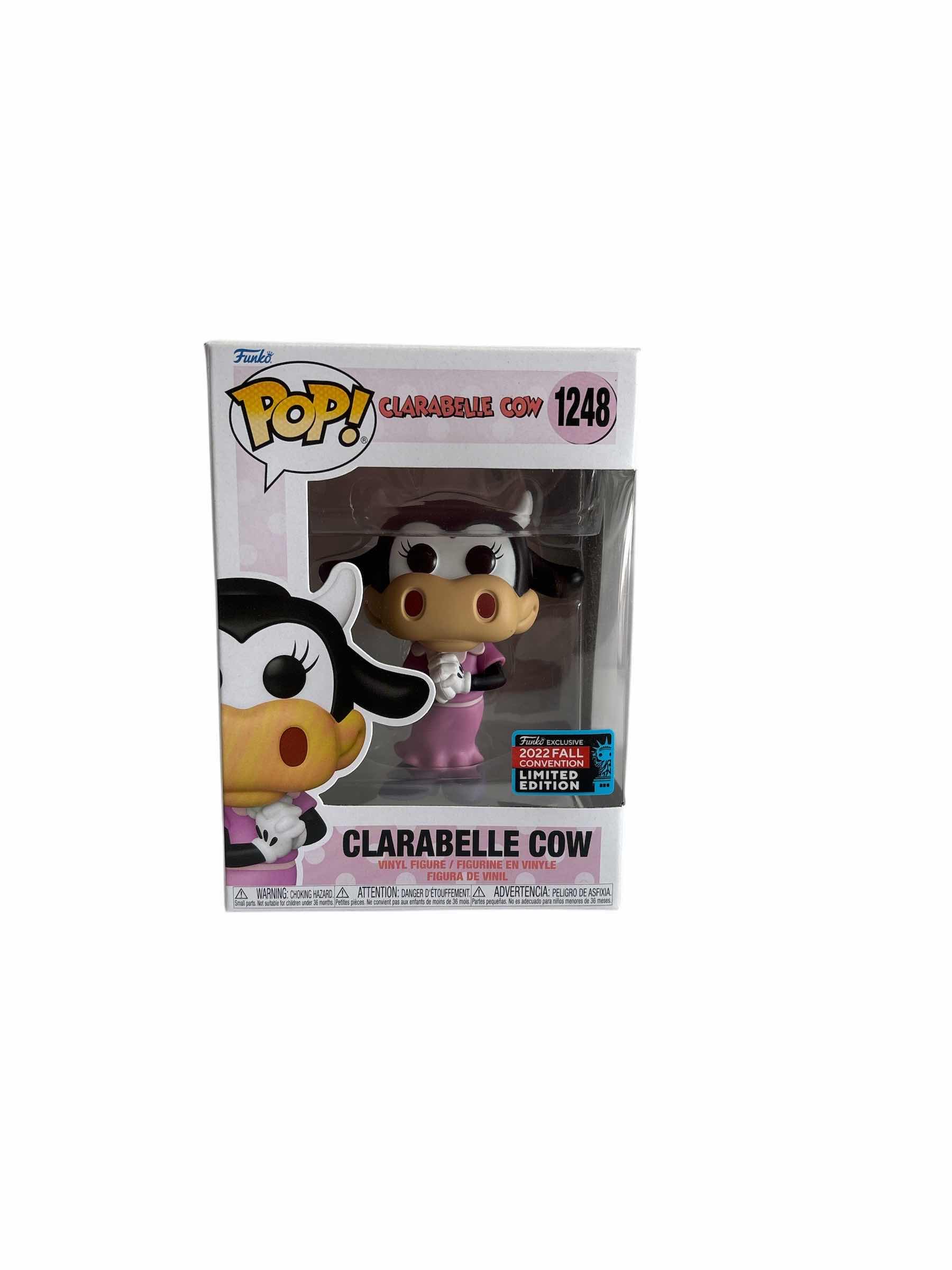 Photo 1 of NIB FUNKO POP CLARABELLE COW CARABELLE COW 2022 FALL LIM. ED.