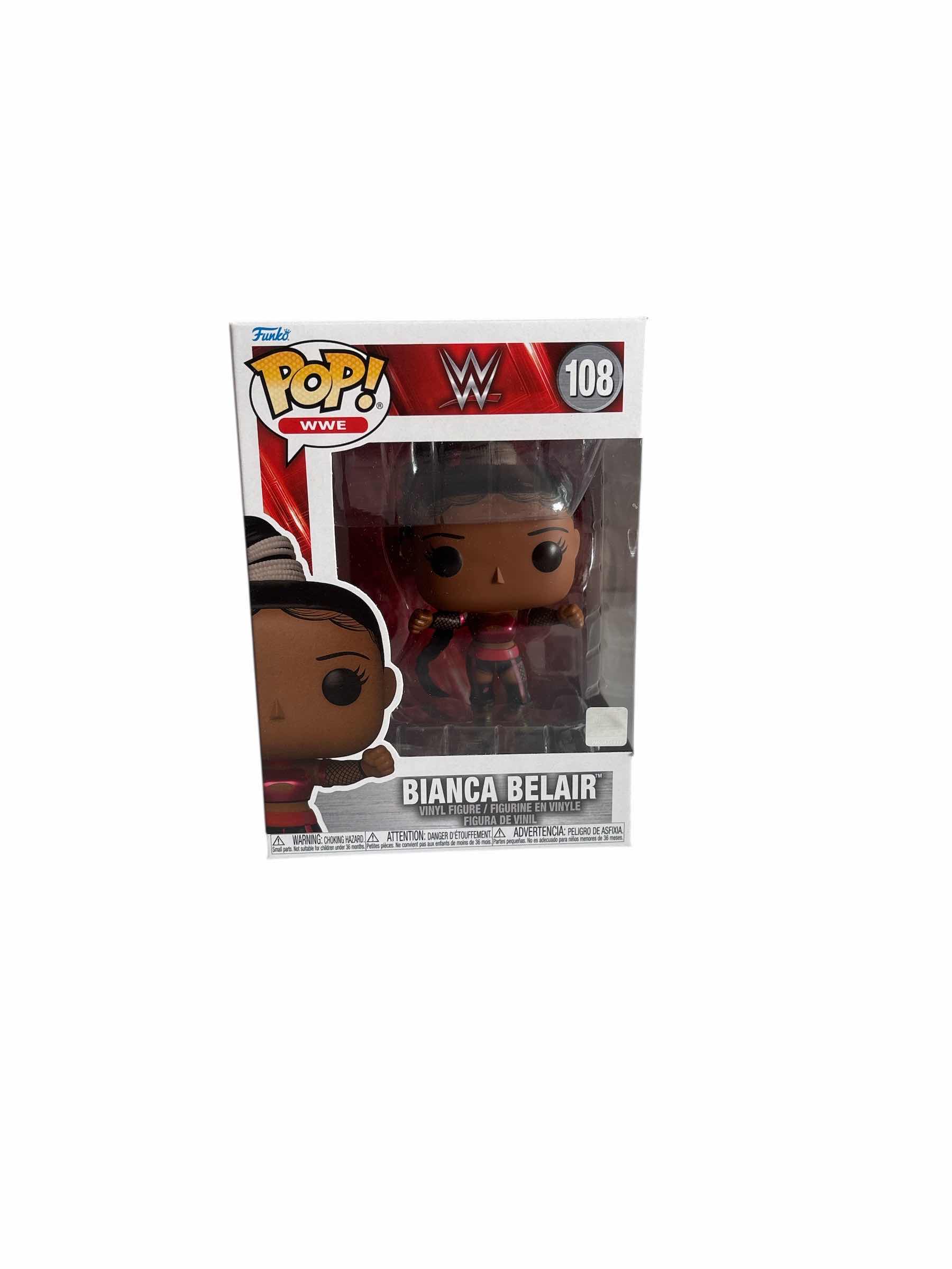 Photo 1 of NIB FUNKO POP BIANCA BELAIR WWE