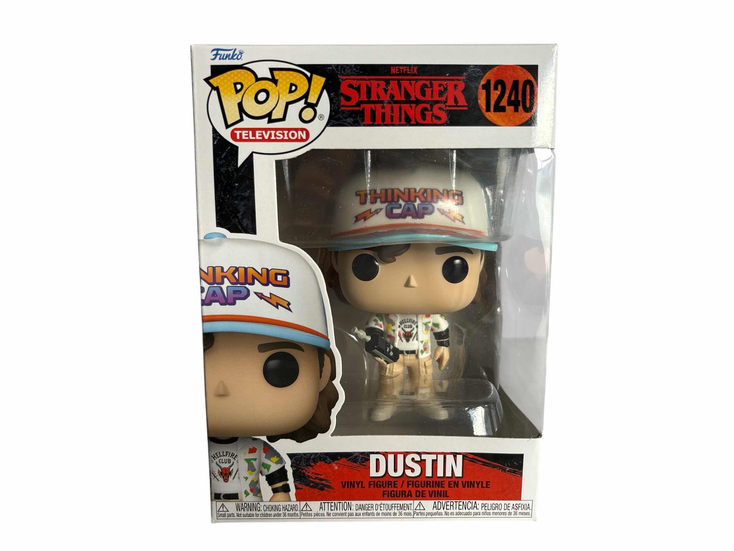 Photo 1 of NIB FUNKO POP STRANGER THINGS DUSTIN