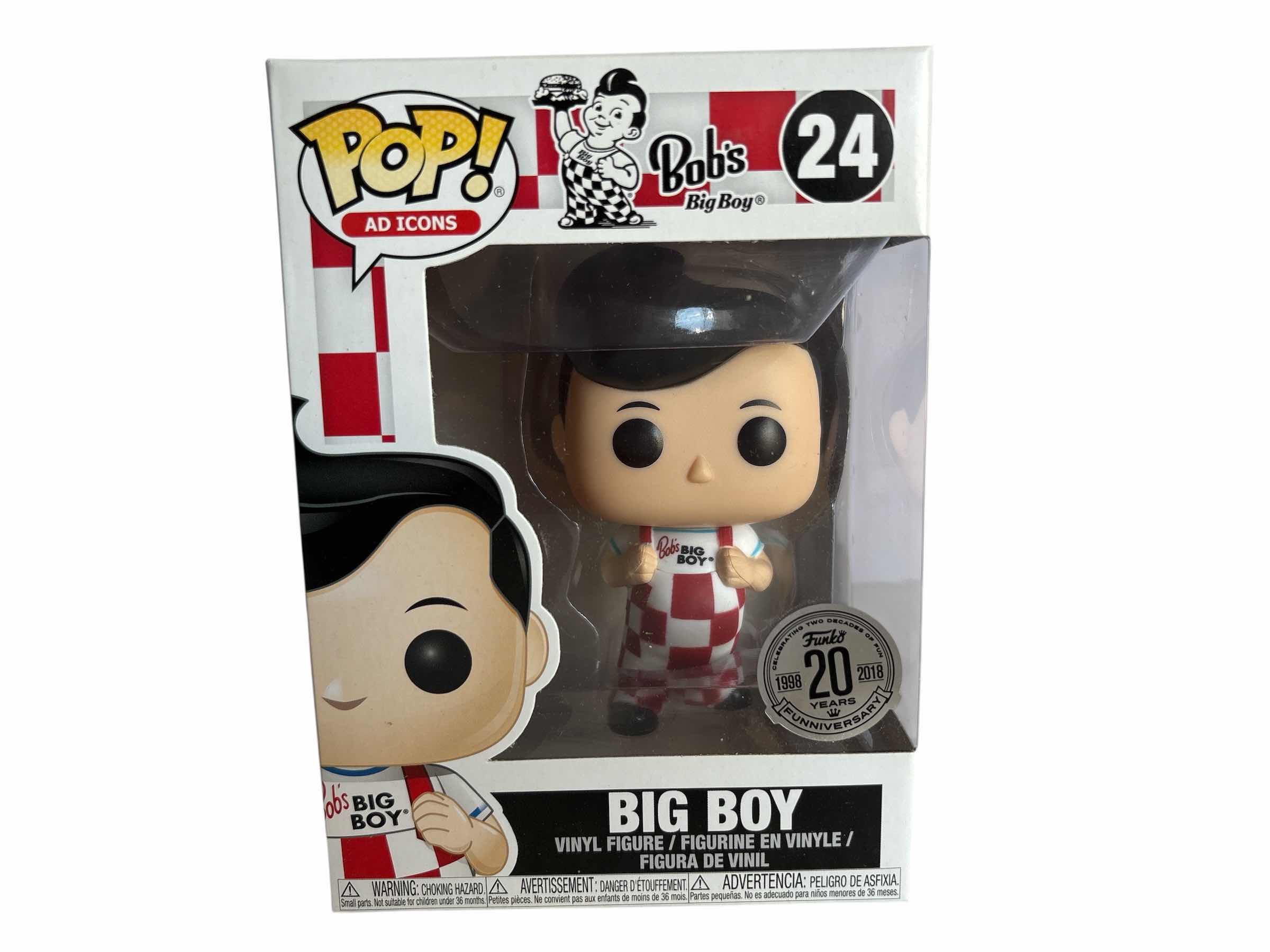 Photo 1 of NIB FUNKO POP BOBS BIG BOY