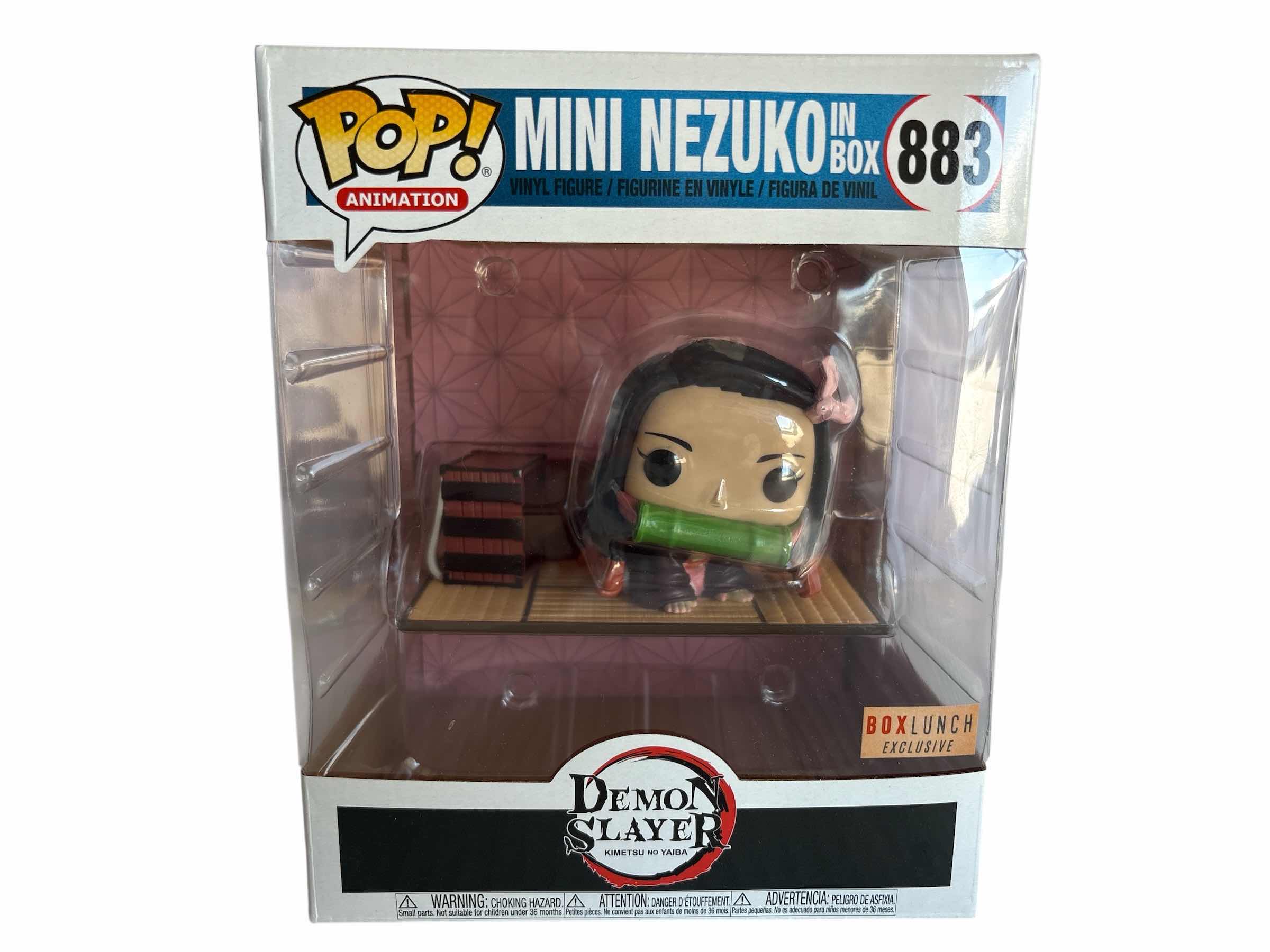 Photo 1 of $50 NIB FUNKO POP DEMON SLAYER MINI NEZUKO