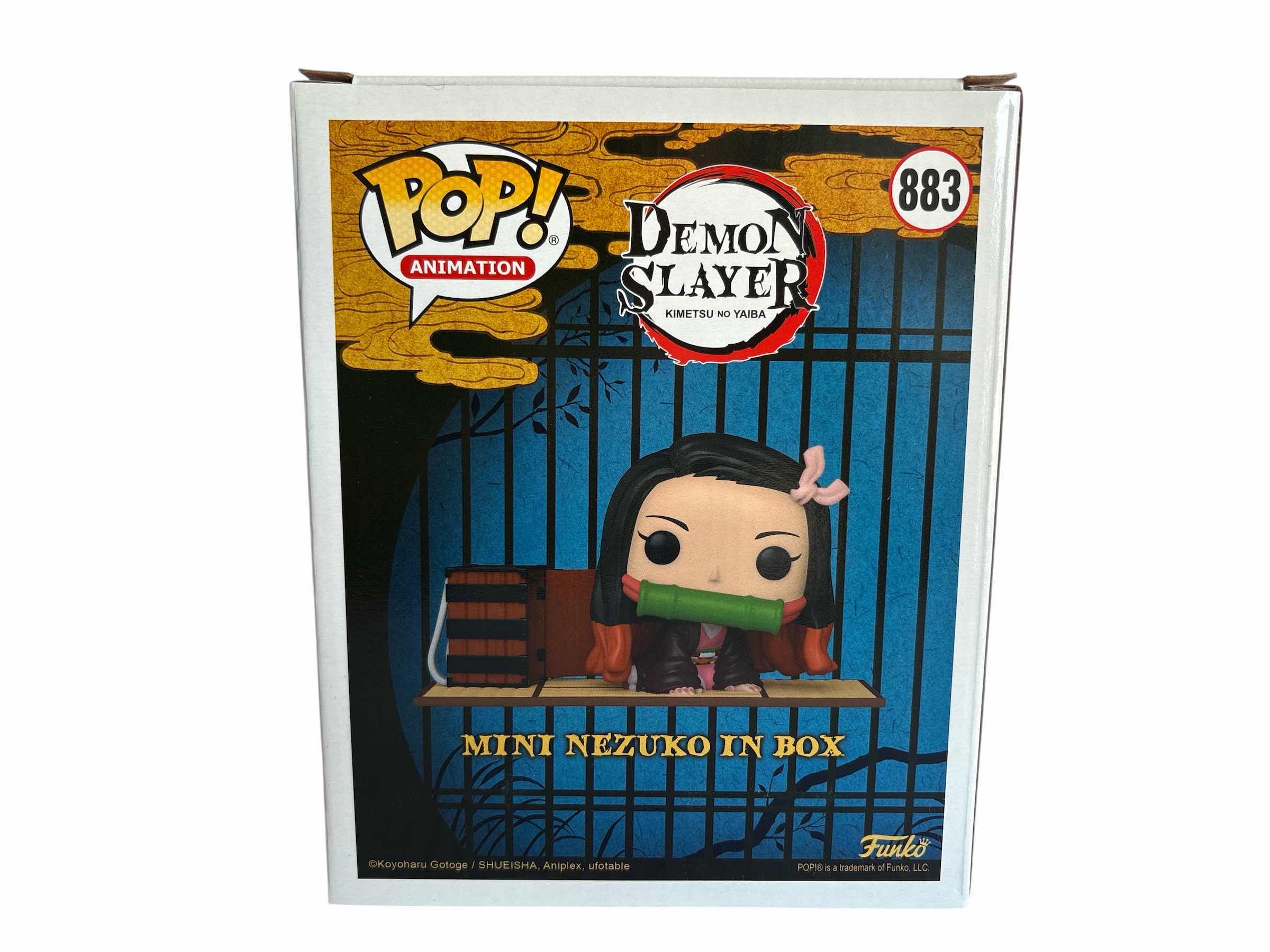 Photo 1 of $50 NIB FUNKO POP DEMON SLAYER MINI NEZUKO