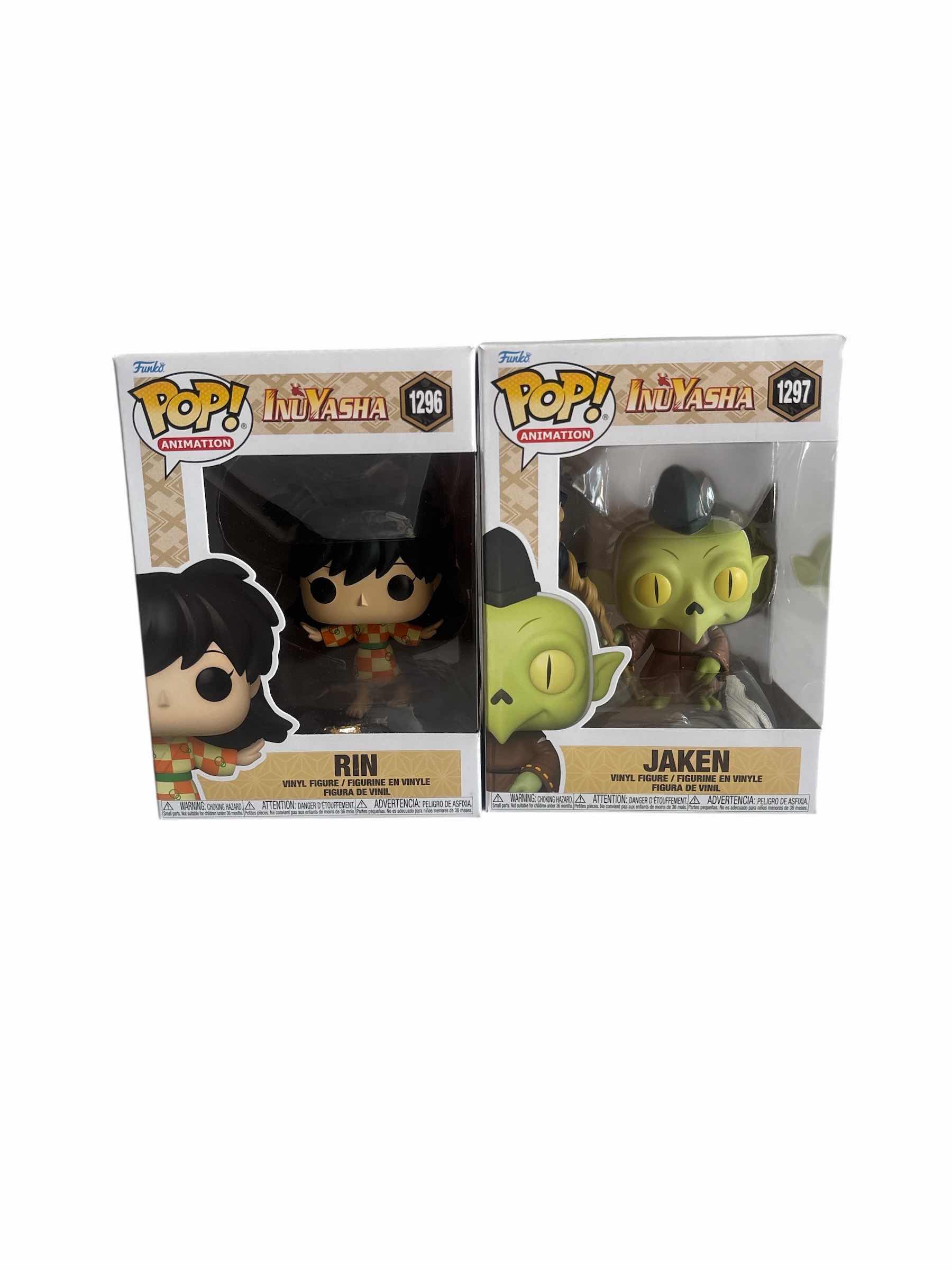 Photo 1 of 2-NIB FUNKO POP RIN & JAKEN INUYASHA