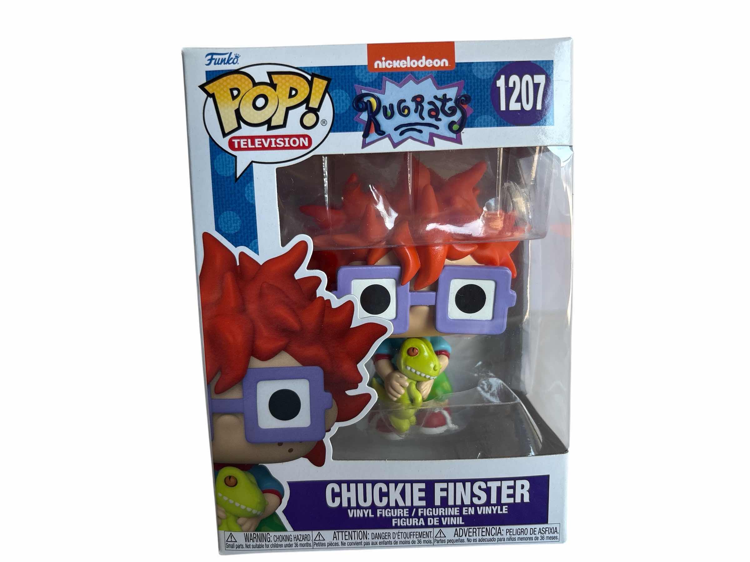 Photo 1 of NIB FUNKO POP NICKELODEON RUGRATS CHUCKIE FINSTER
