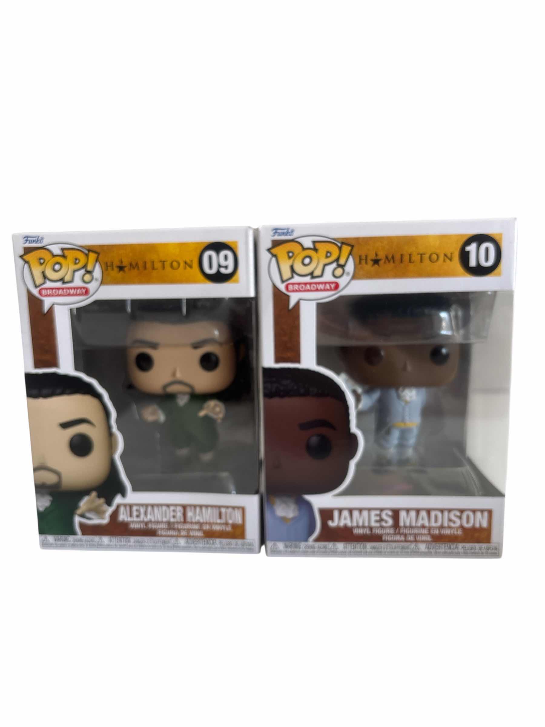 Photo 1 of NIB FUNKO POP ALEXANDER HAMILTON & JAMES MADISON HAMILTON