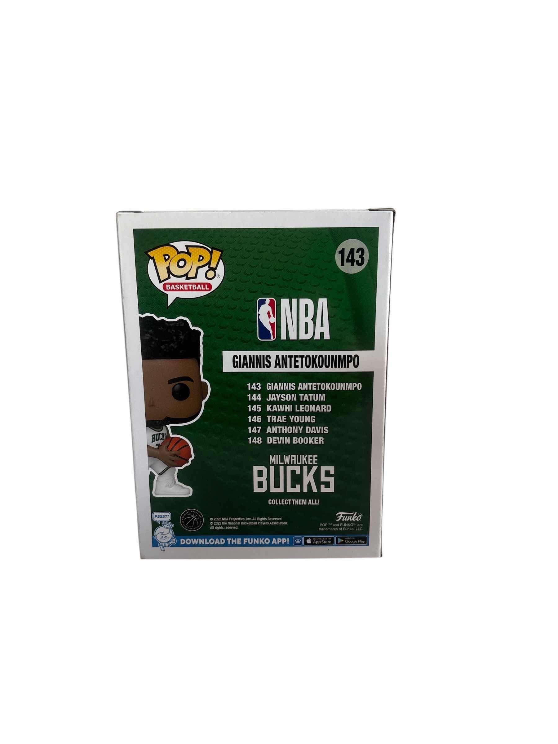 Photo 1 of NIB FUNKO POP GIANNIS ANTETOKOUNMPO MILWAUKEE BUCKS