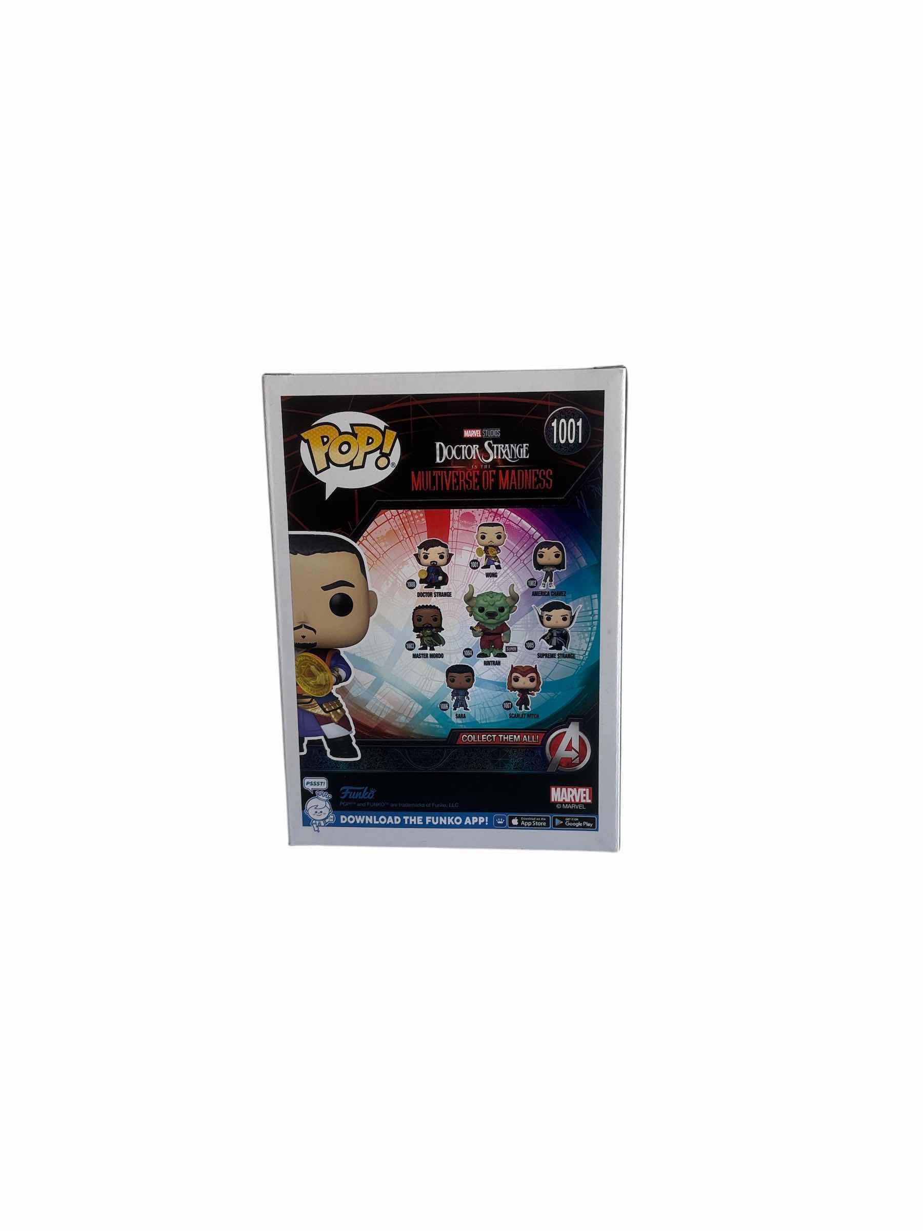Photo 1 of NIB FUNKO POP WONG DOCTOR STRANGE IN THE MULTIVERSE OF MADNESS