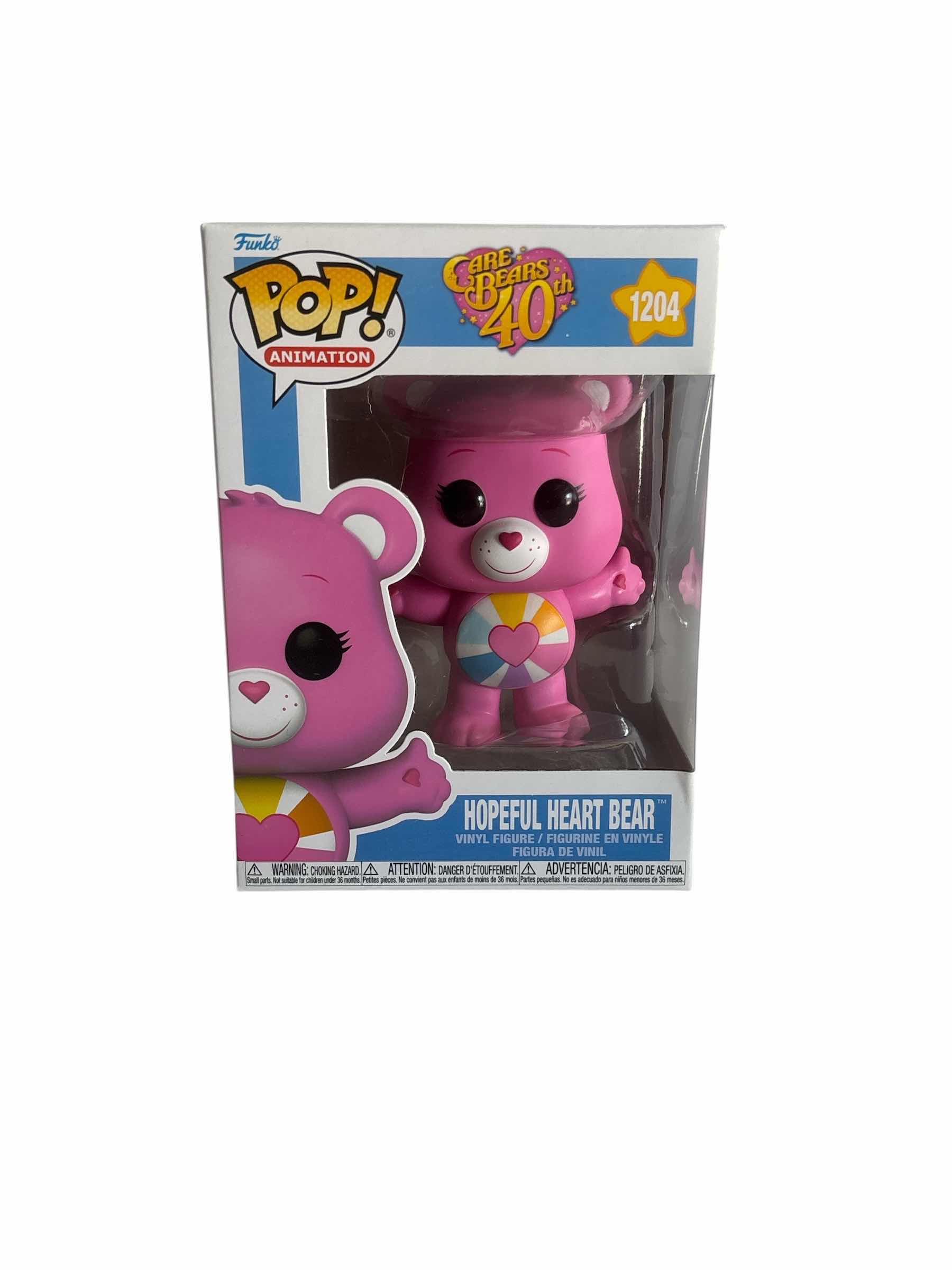 Photo 1 of NIB FUNKO POP HOPEFUL HEART BEAR CARE BEARS 40TH