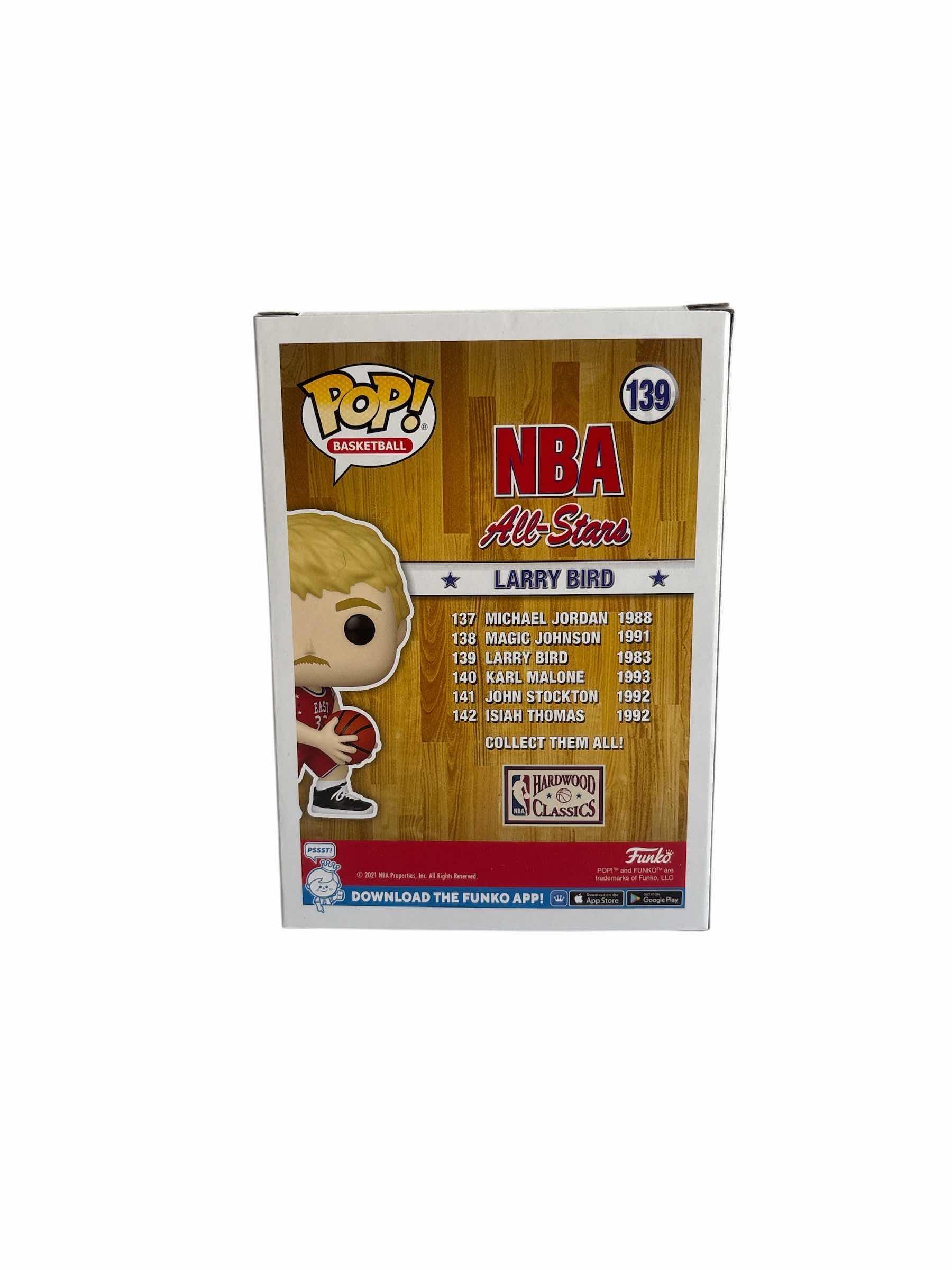 Photo 1 of NIB FUNKO POP LARRY BIRD NBA ALL STARS