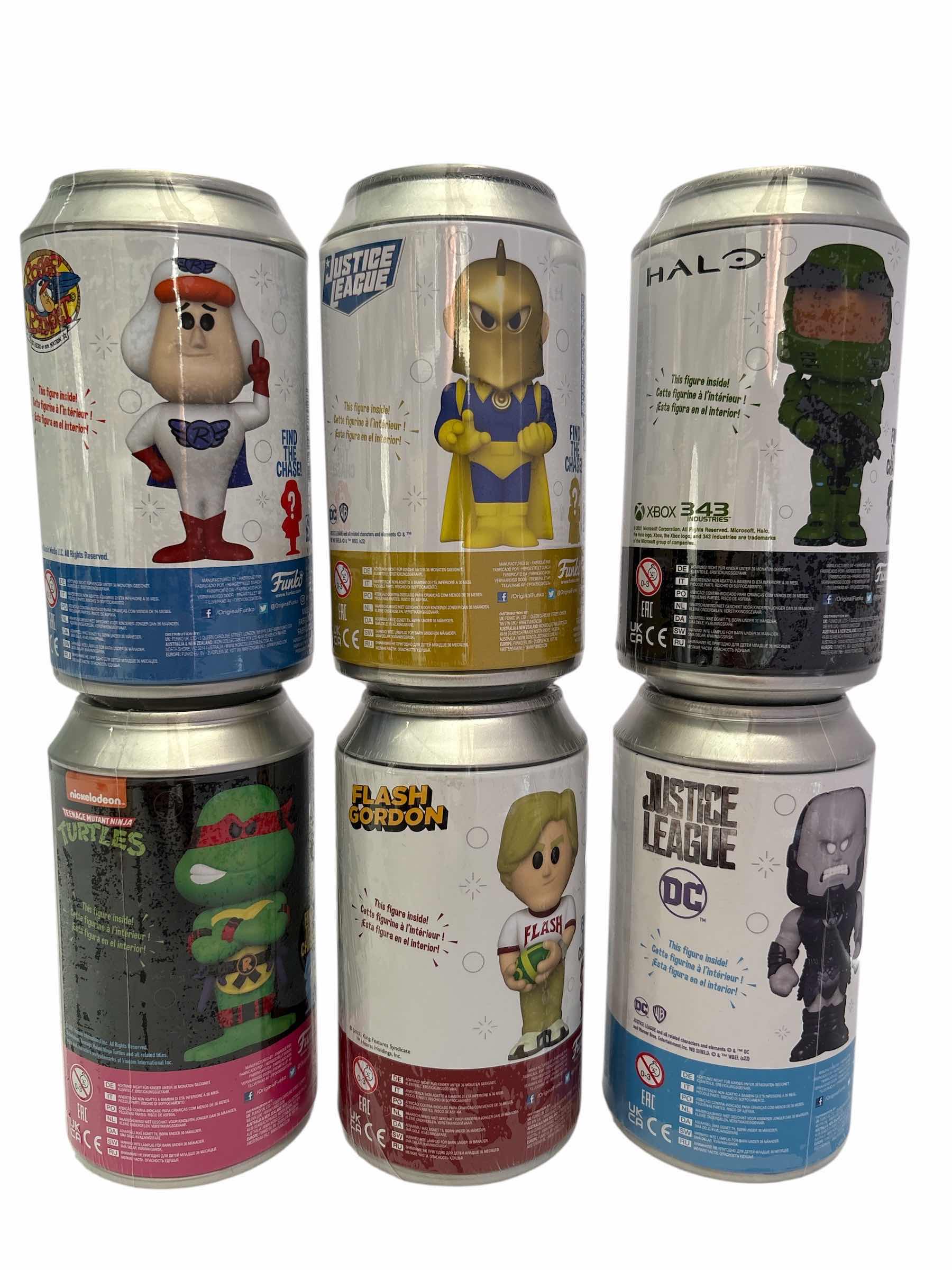 Photo 1 of NIB (6)PCS FUNKO SODA CHARACTER RETAIL $94