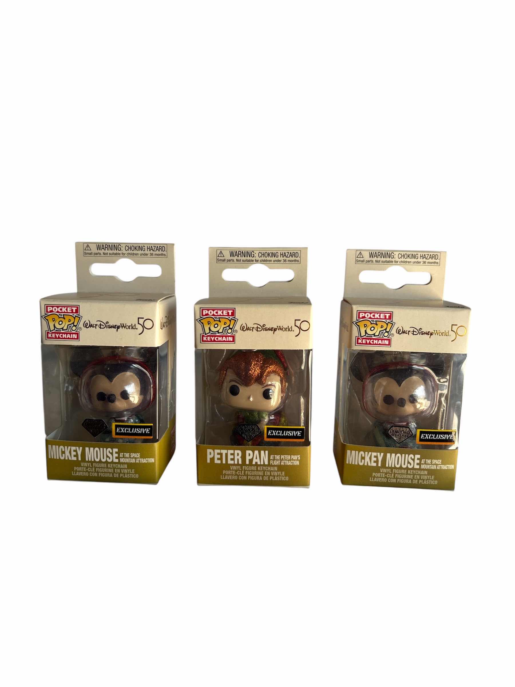 Photo 1 of NIB (3)PCS FUNKO POCKET POP MY HERO ACADEMIA KEYCHAIN RETAIL $