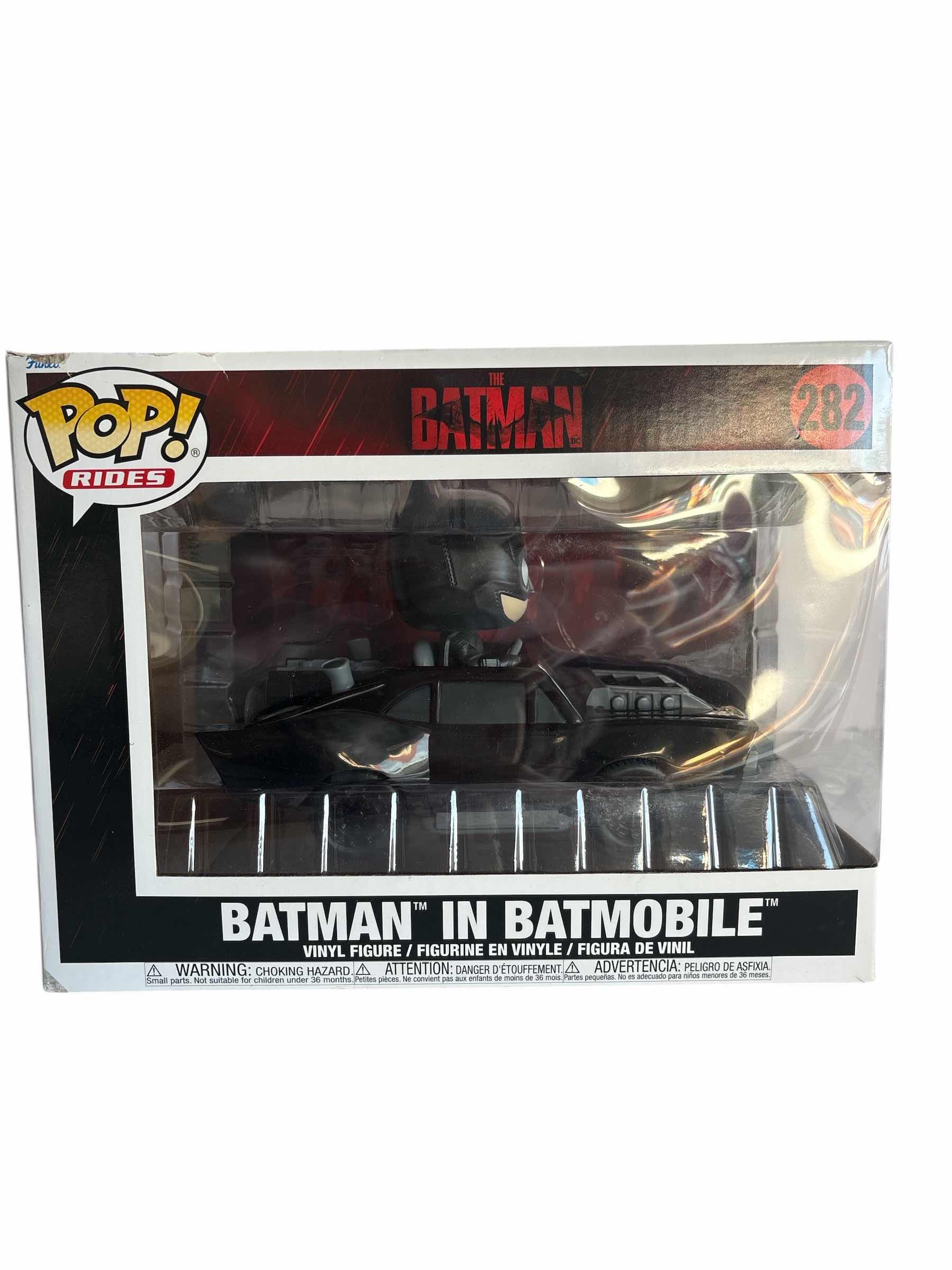 Photo 1 of NIB FUNKO POP BATMAN IN BATMOBILE RETAIL $85