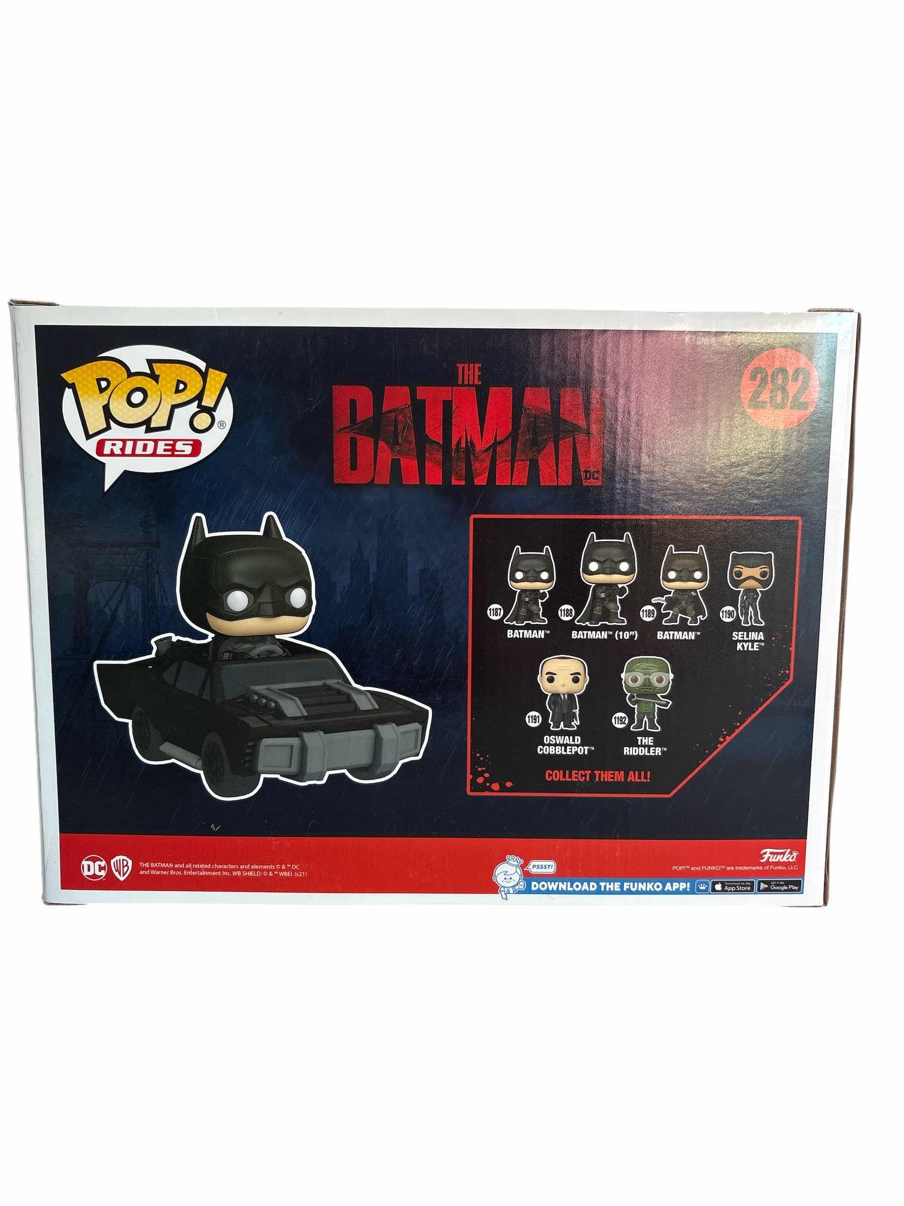 Photo 1 of NIB FUNKO POP BATMAN IN BATMOBILE RETAIL $85