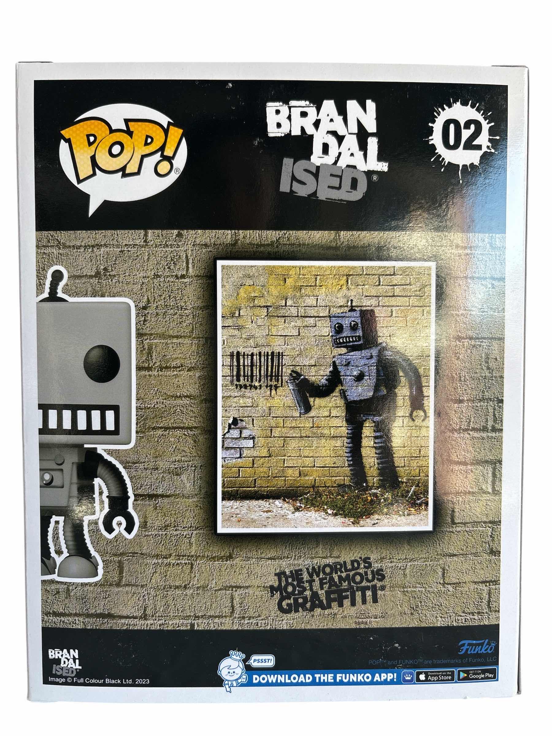 Photo 1 of NIB FUNKO POP BRAN DAL ISED TAGGING ROBOT RETAIL $42