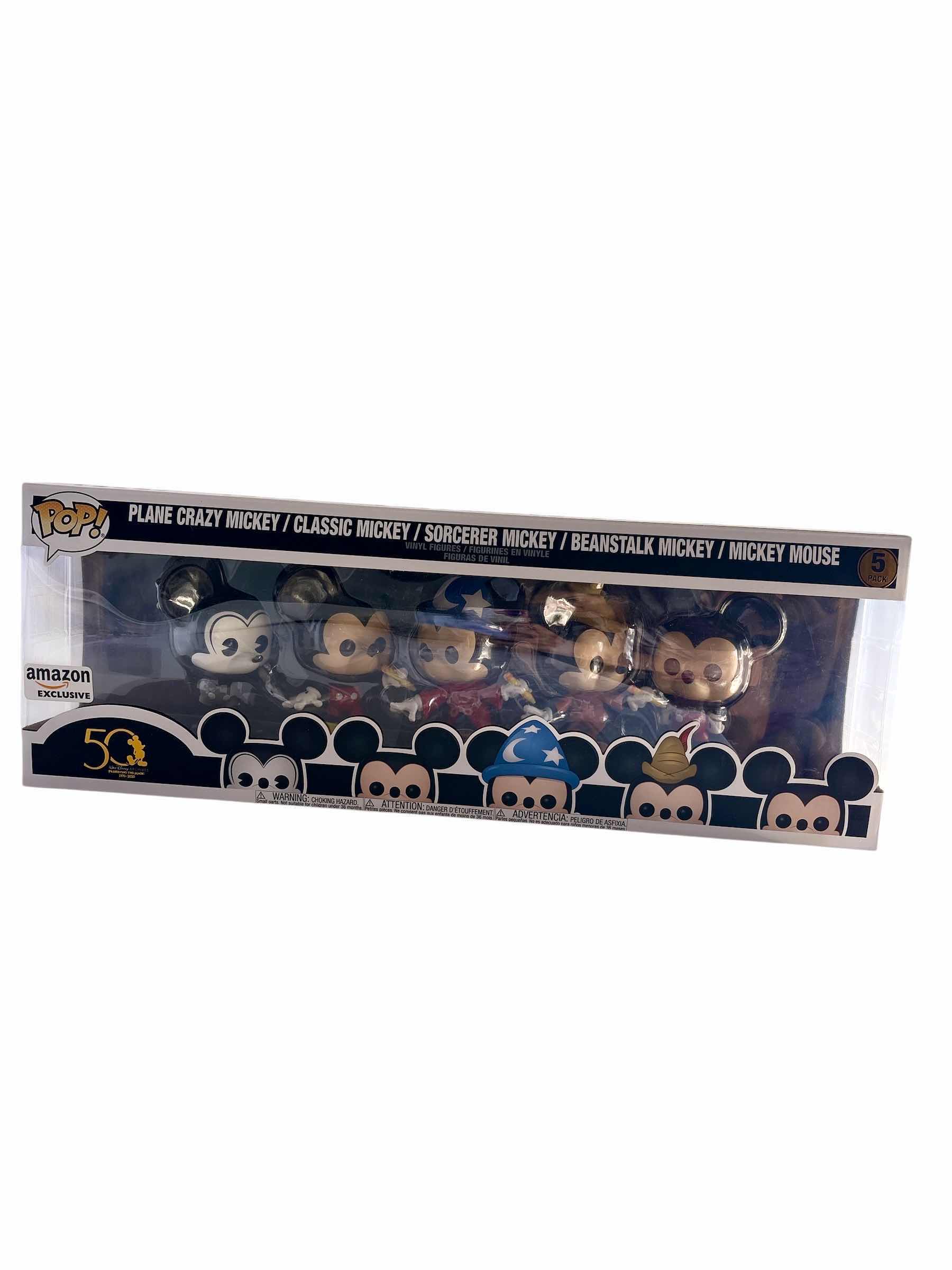 Photo 1 of NIB FUNKO POP 5-PACK MICKEY MOUSE RETAIL $75