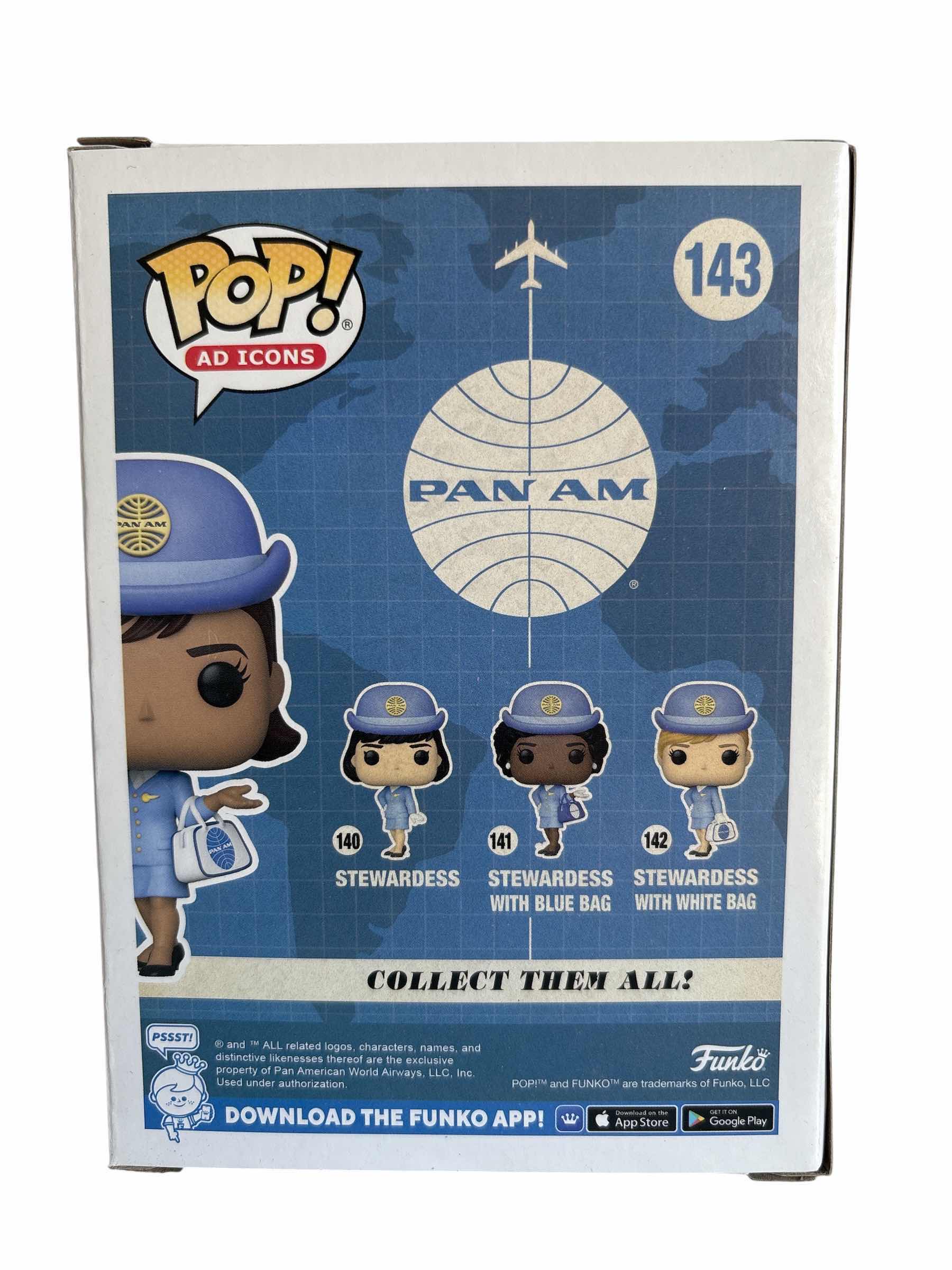 Photo 1 of NIB FUNKO POP AD ICONS PANAM STEWARDESS RETAIL $25