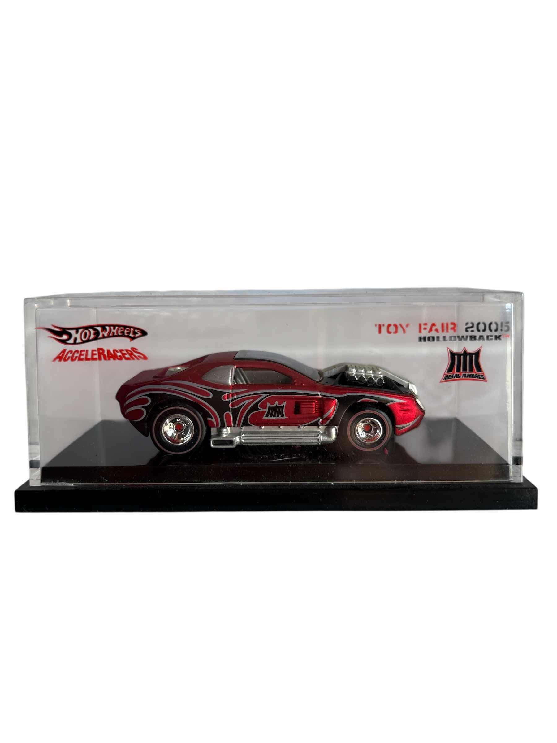 Photo 1 of NIC HOT WHEELS ACCELE RACERS TOY FAIR 2005 HOLLOWBACK