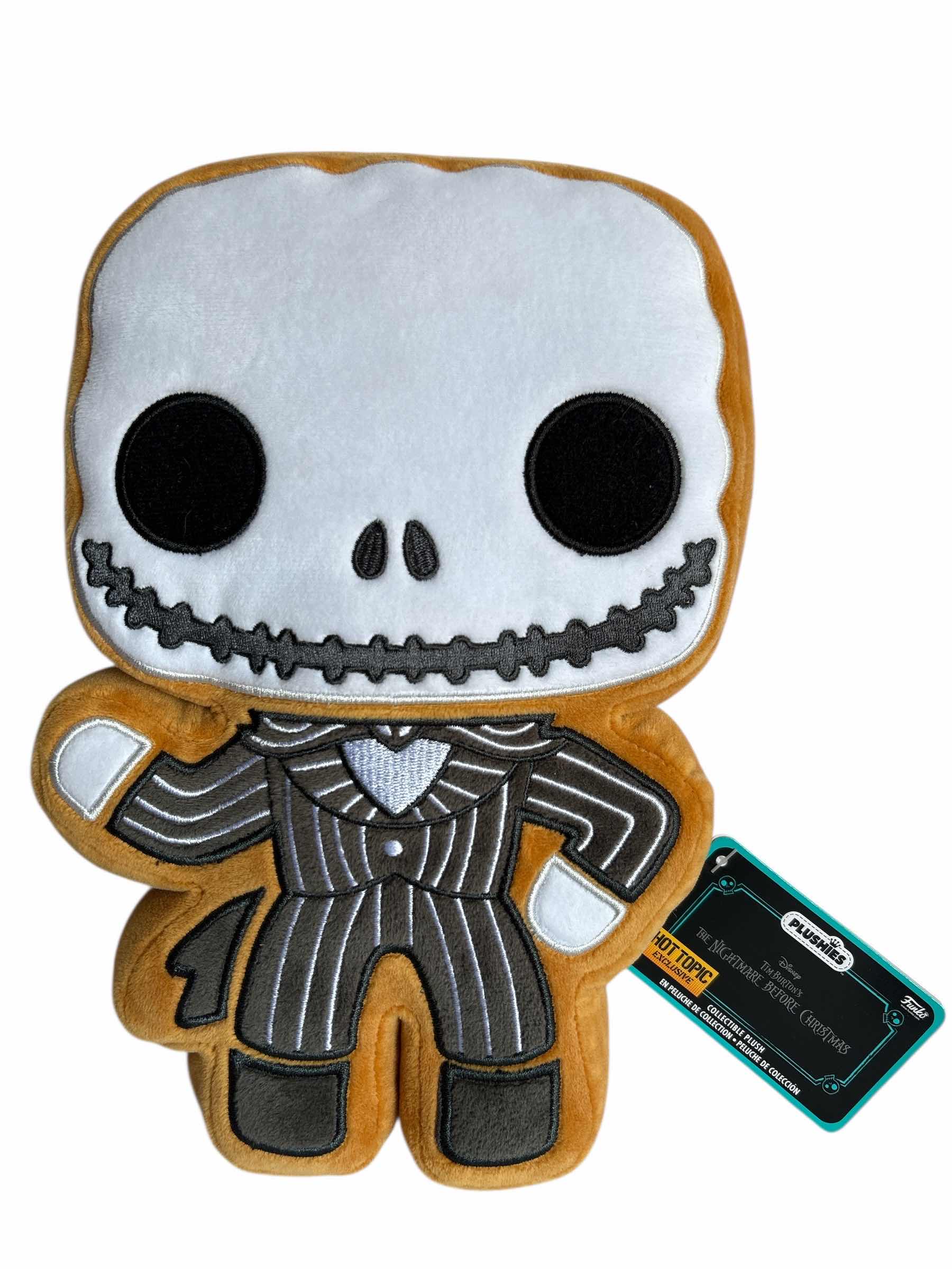 Photo 1 of FUNKO DISNEY THE NIGHTMARE BEFORE CHRISTMAS JCK SKELLINGTON PLUSH RETAIL $47