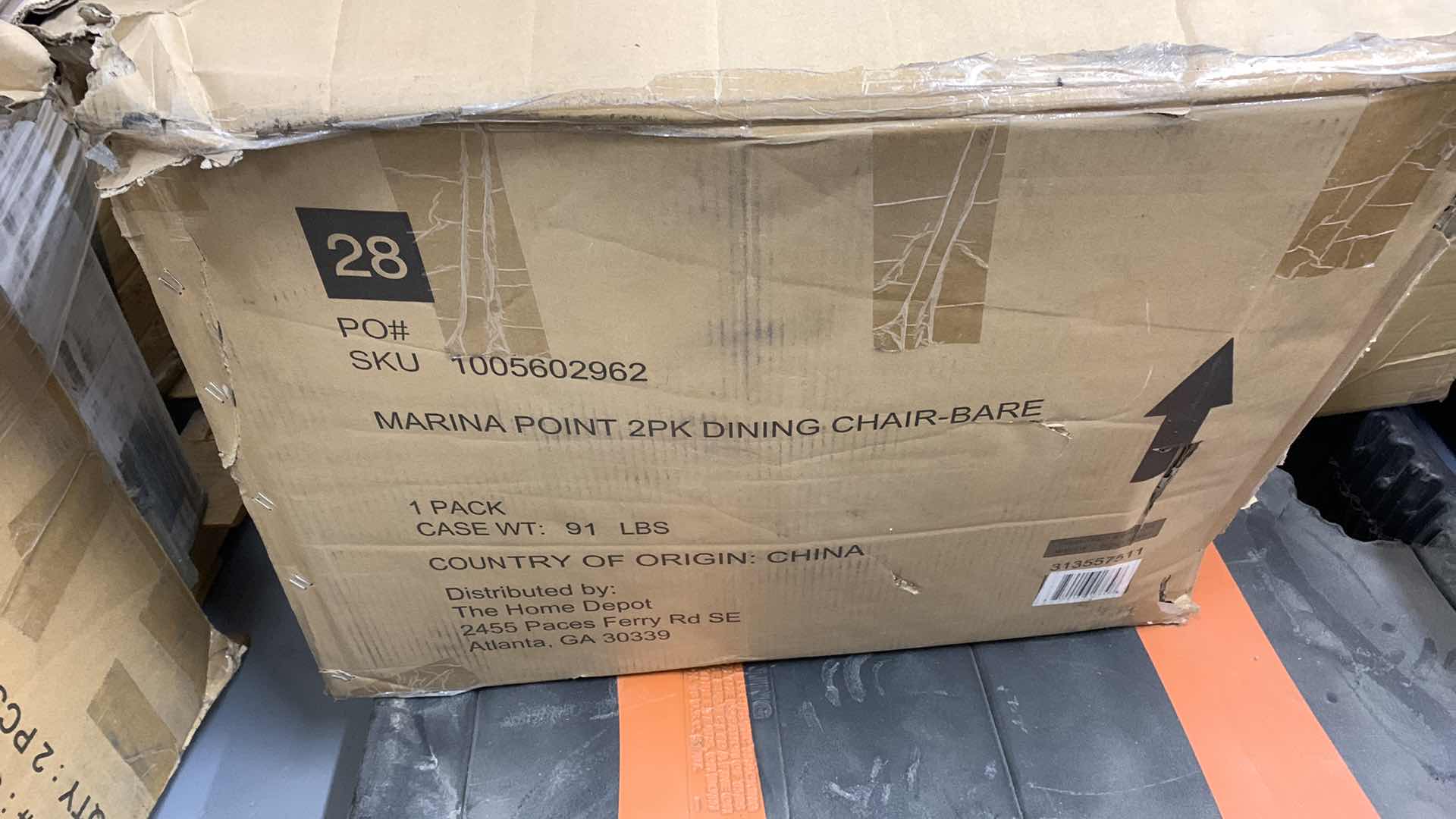 Photo 1 of $158 2-HAMPTON BAY MARINA POINT SWIVEL DINING CHAIRS