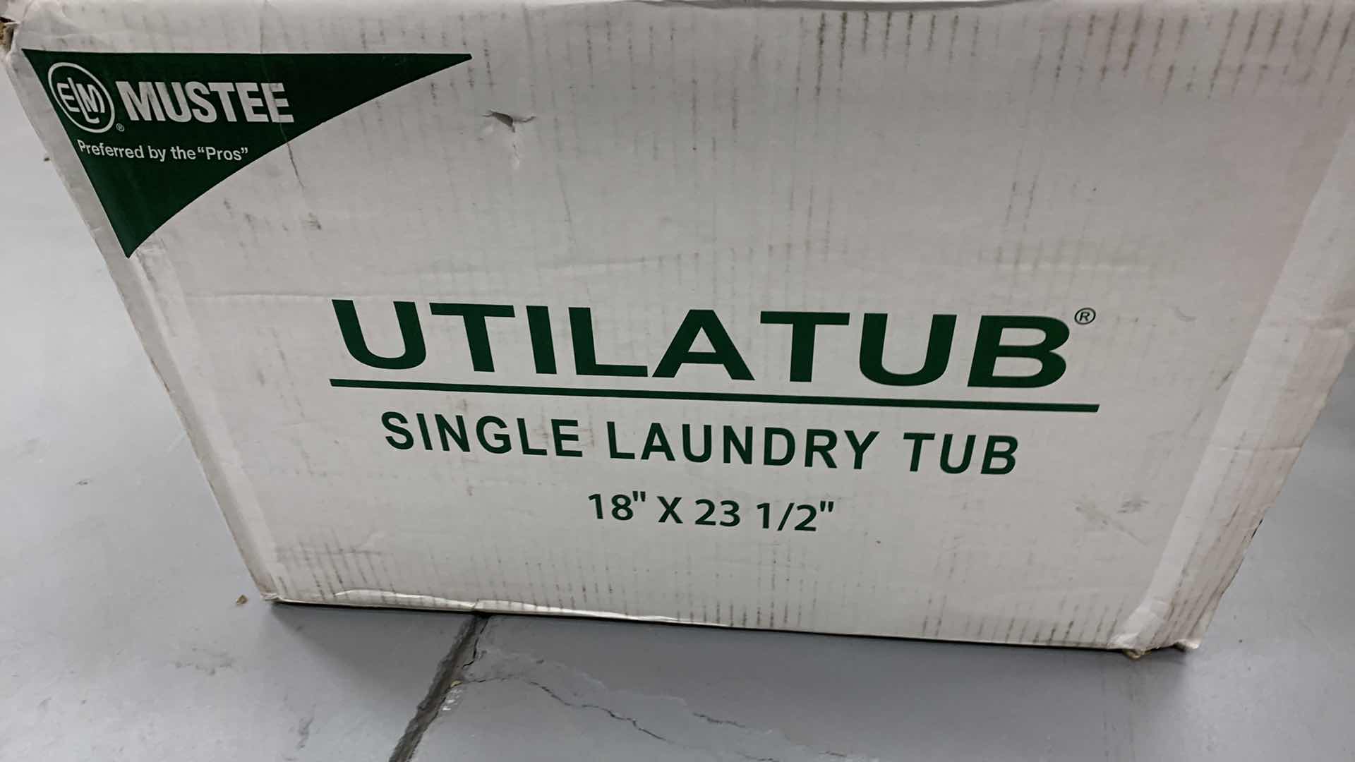 Photo 3 of MUSTEE UTILATUB SINGLE LAUNDRY TUB
