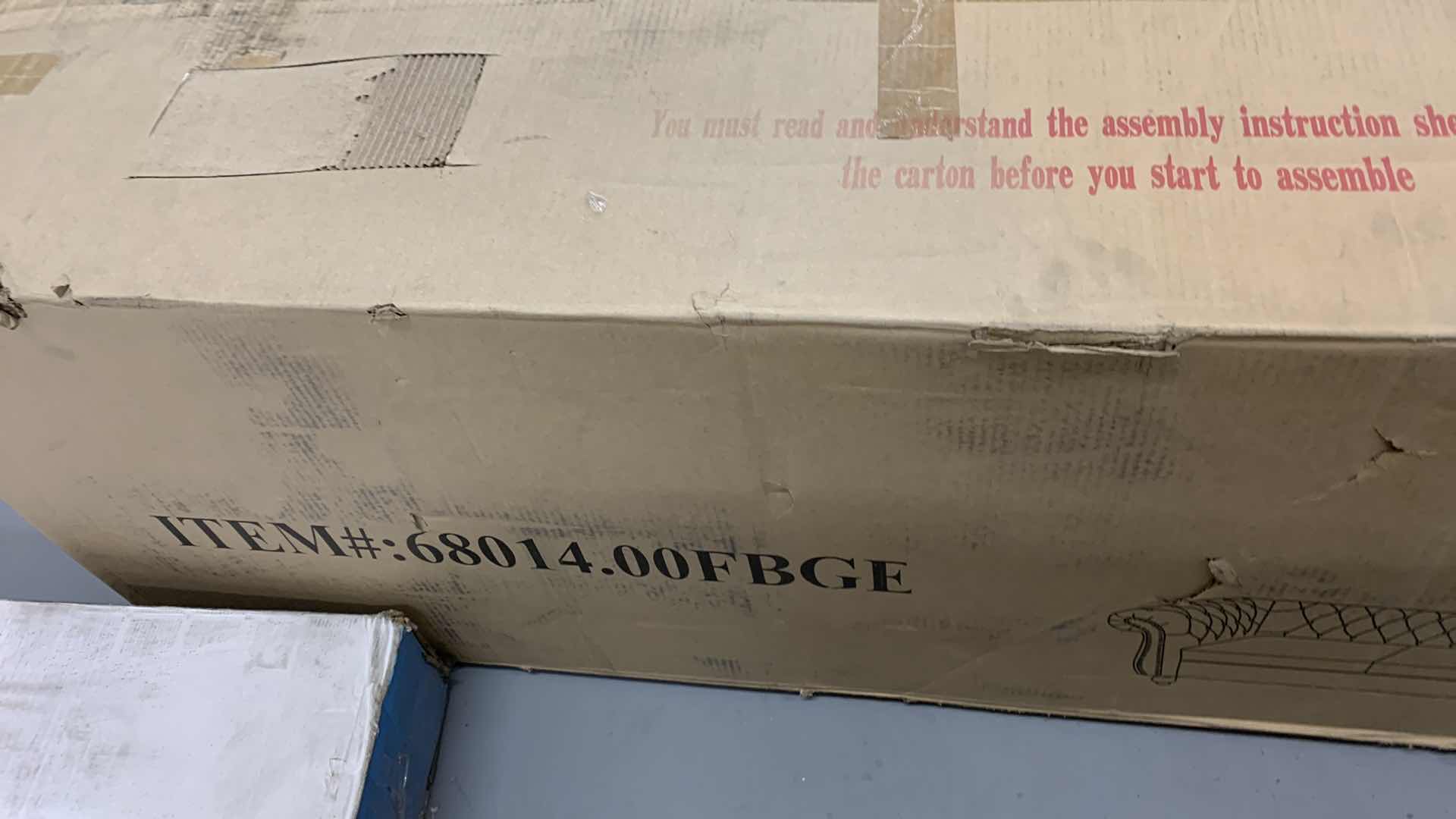 Photo 1 of CHESTERFIELD STYLE NAIL HEAD ACCENTS 3 PERSON SOFA BEIGE COLOR MODEL ZYP2412-68014.00FBGE 85" X 34" H 27"