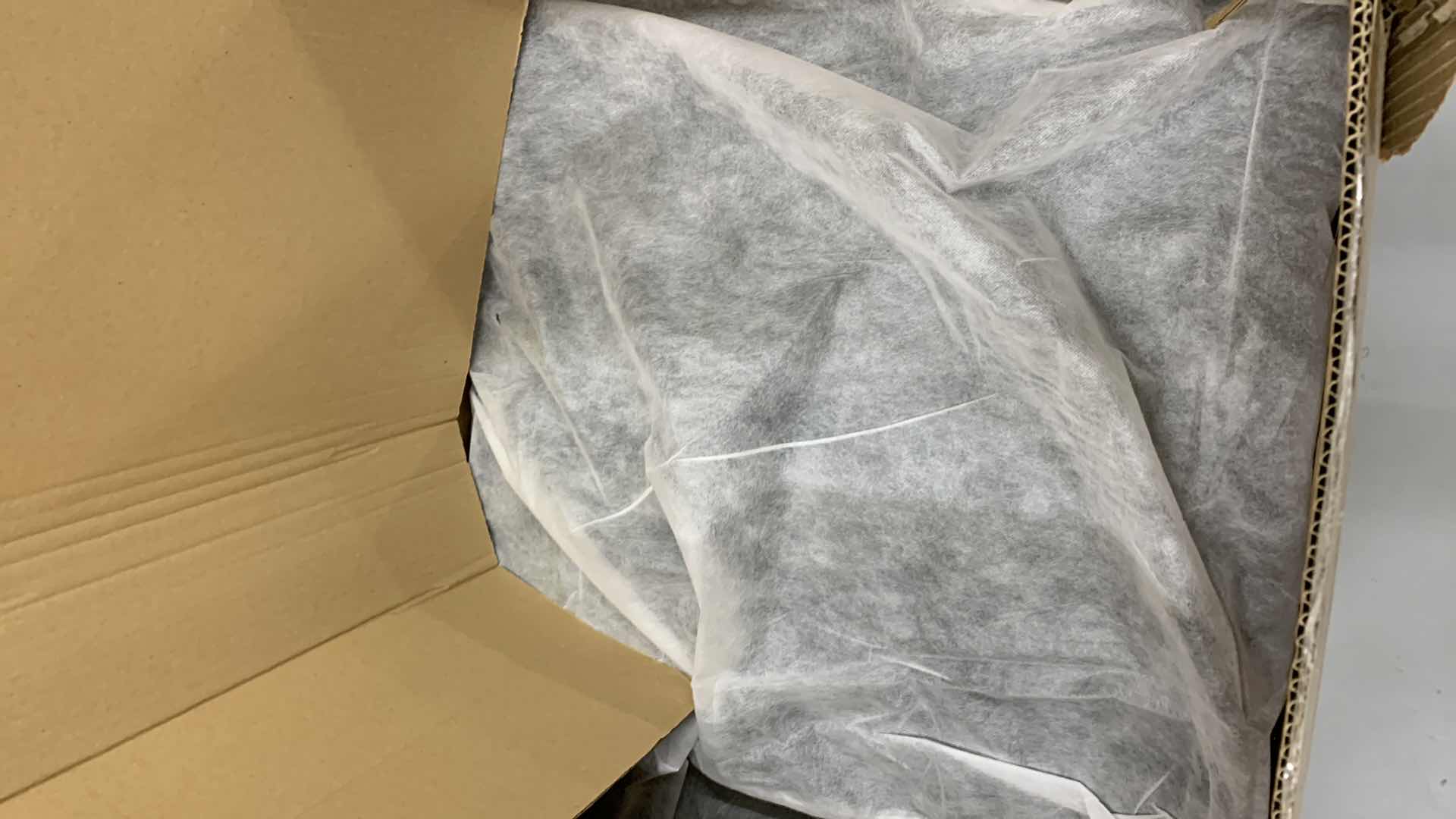 Photo 5 of GDF STUDIOS ARM LESS ACCENT FABRIC CHAIR GREY COLOR MODEL 57606.00DGY