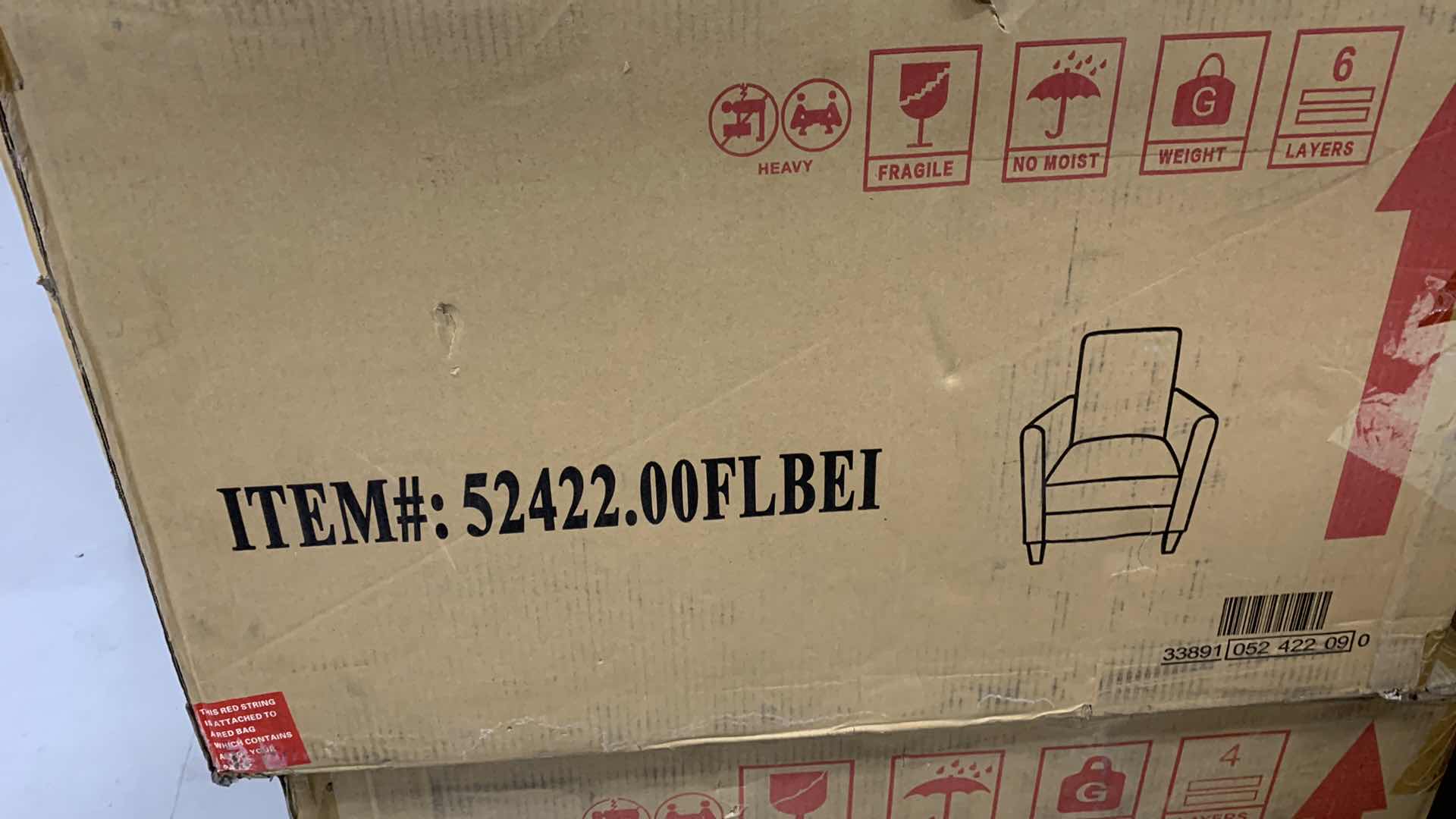 Photo 1 of GDF STUDIO CLUB CHAIR BEIGE COLOR MODEL 52422.00FLBEI