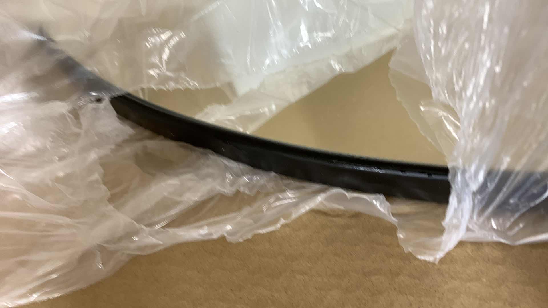 Photo 3 of ROUND BLACK CLASSIC ACCENT MIRROR 39” CIRCUMFERENCE