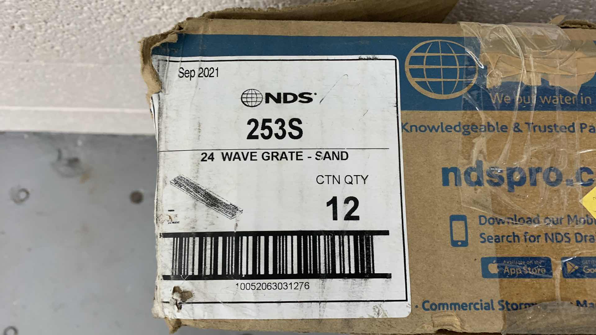 Photo 4 of 12-NDS 24 WAVE GRATES SAND COLOR