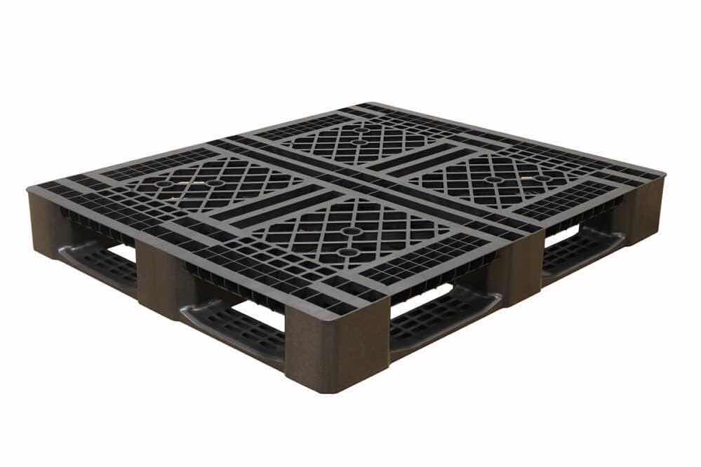 Photo 2 of STACKABLE PLASTIC PALLETS DIFFERENT TYPES 40” X 48”