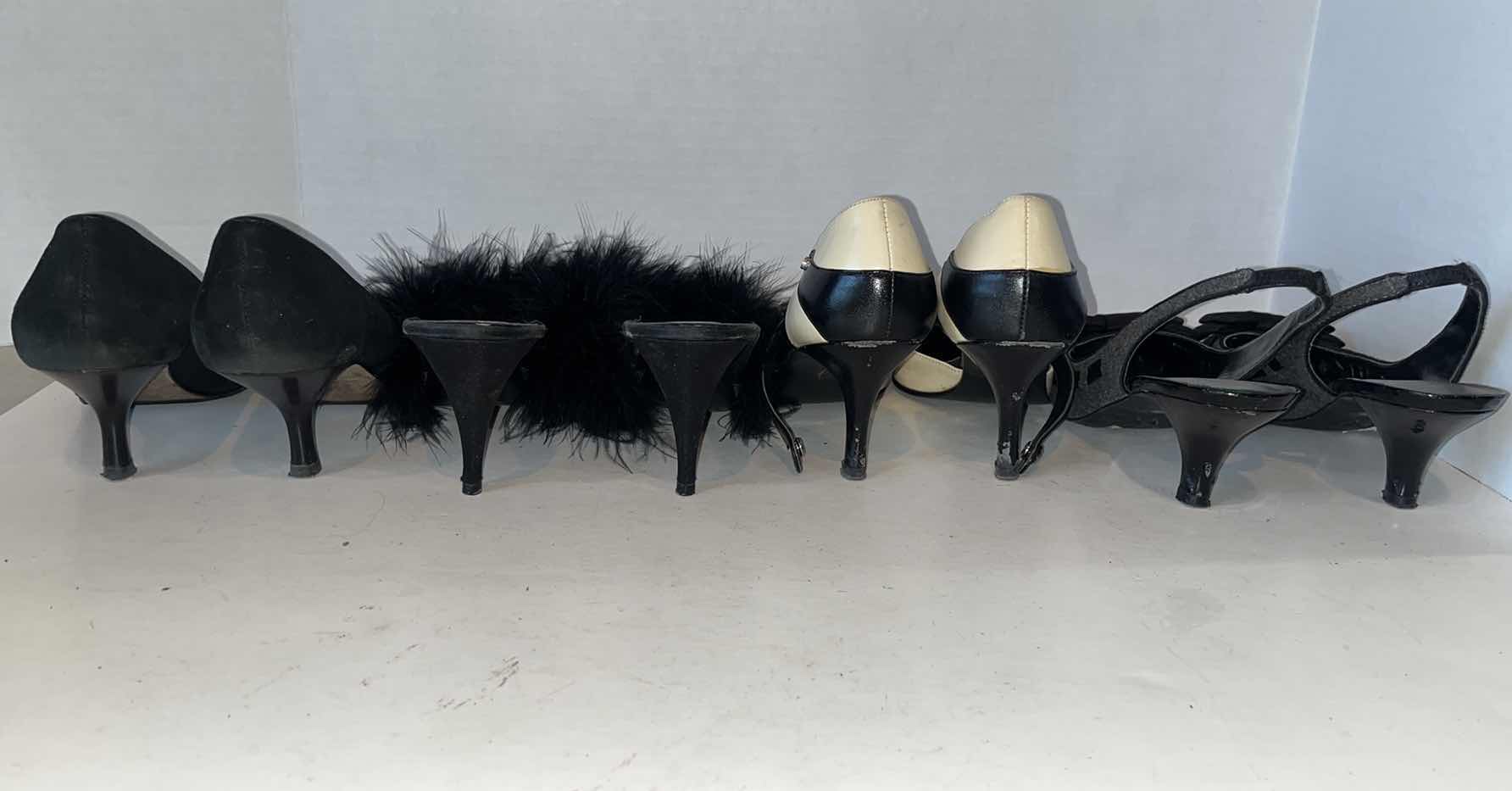Photo 1 of 4-EVENING HEELS SIZE 7.5
