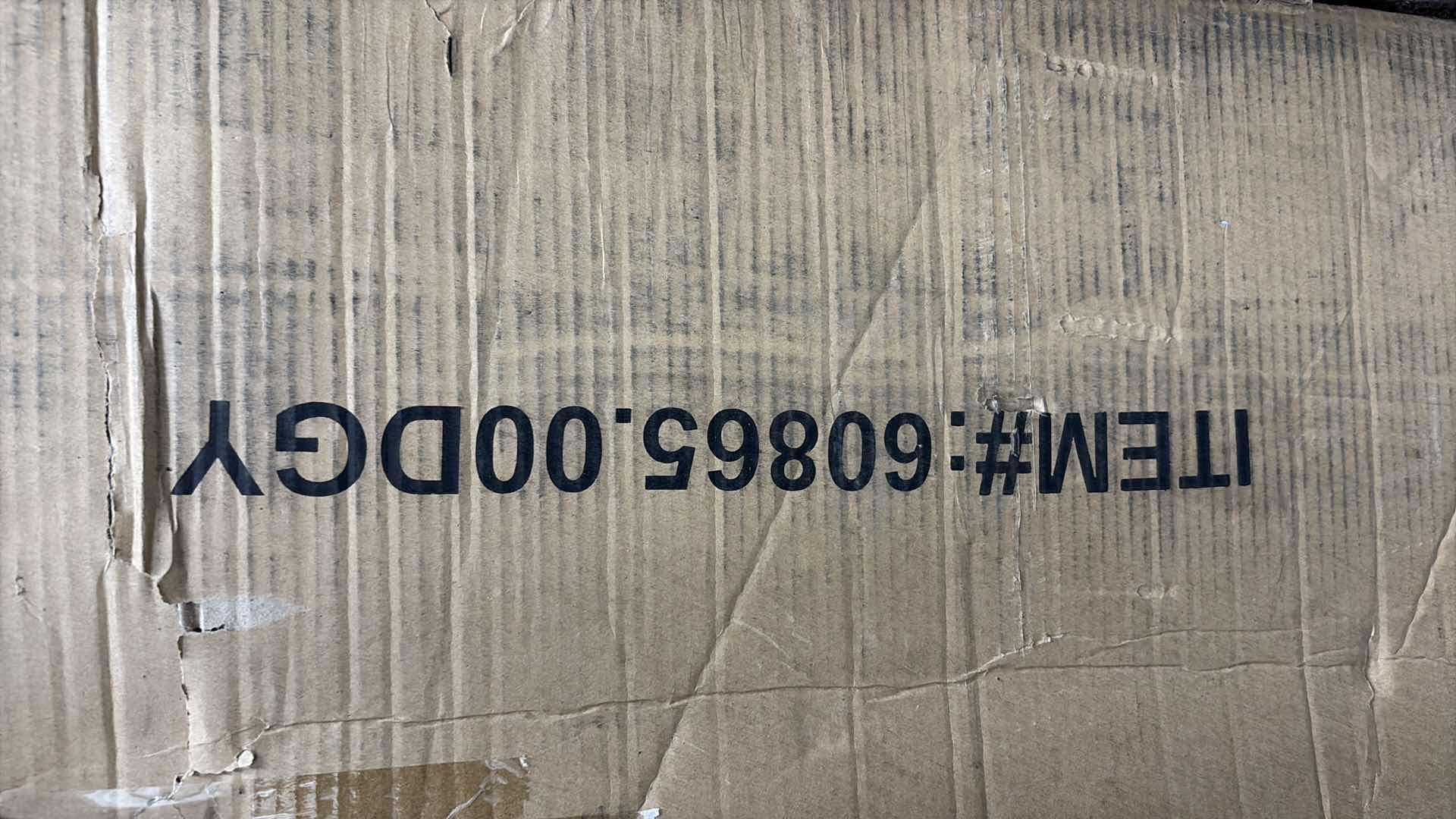 Photo 1 of ALSCOT MID CENTURY MODERN FABRIC TUFTED OVERSIZED LOVESEAT GREY