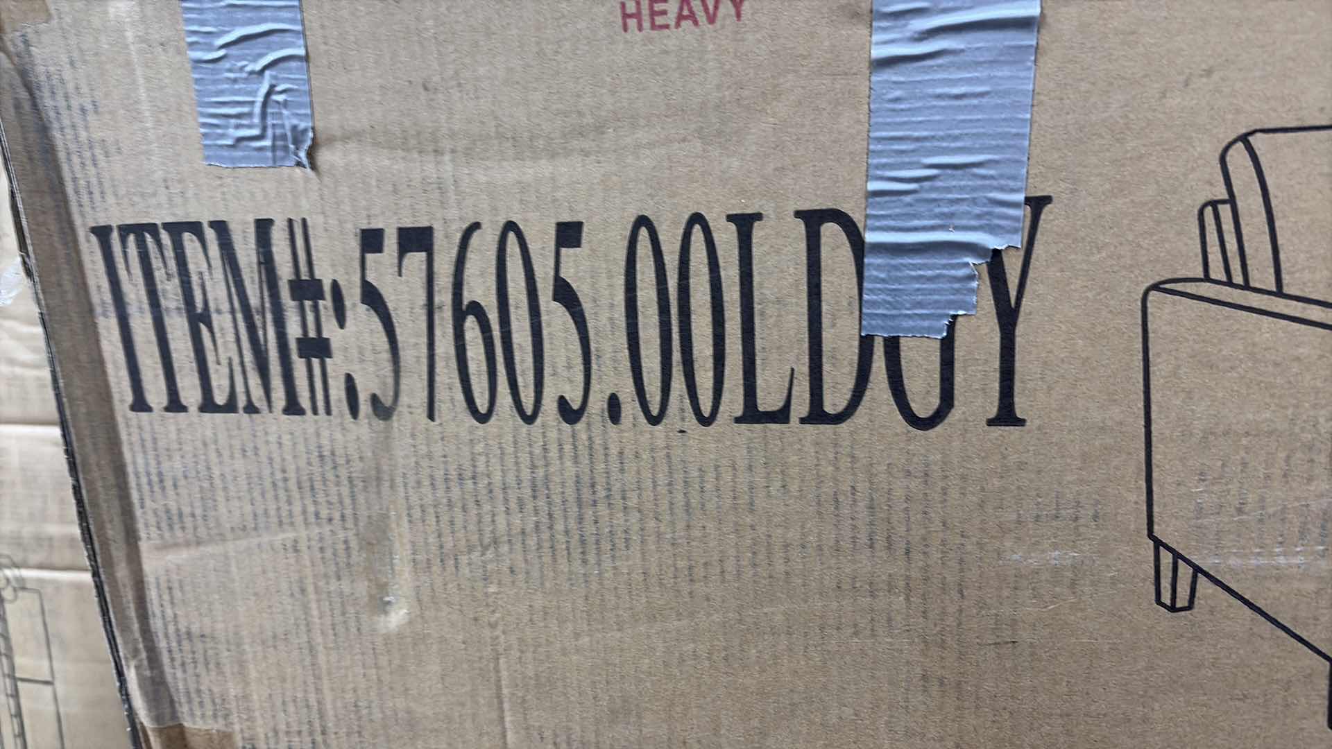 Photo 1 of DARK GRAY LEFT ARM CLUB CHAIR