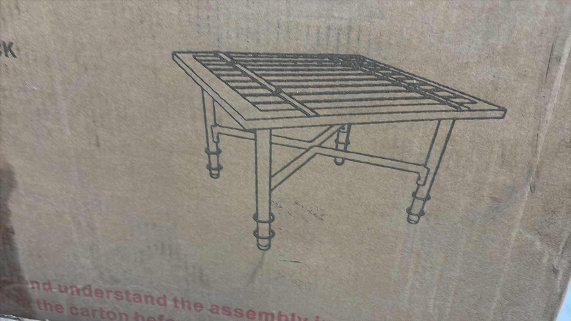 Photo 1 of FRANCIS OUTDOOR ALUMINUM SIDE TABLE MATTE BLACK