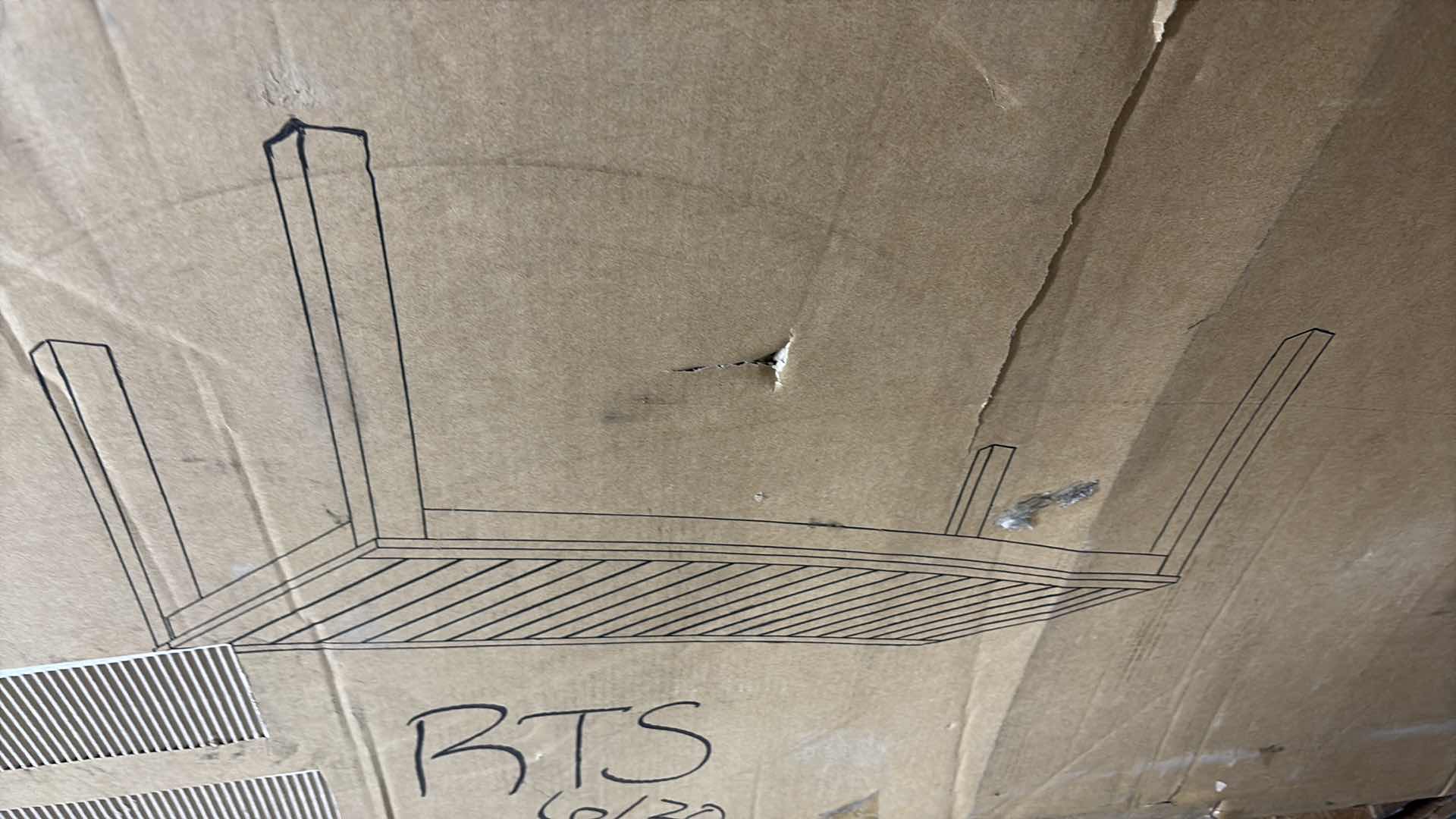 Photo 1 of MARIN RUSTIC OUTDOOR SLATTED DARK BROWN ACACIA WOOD DINING TABLE