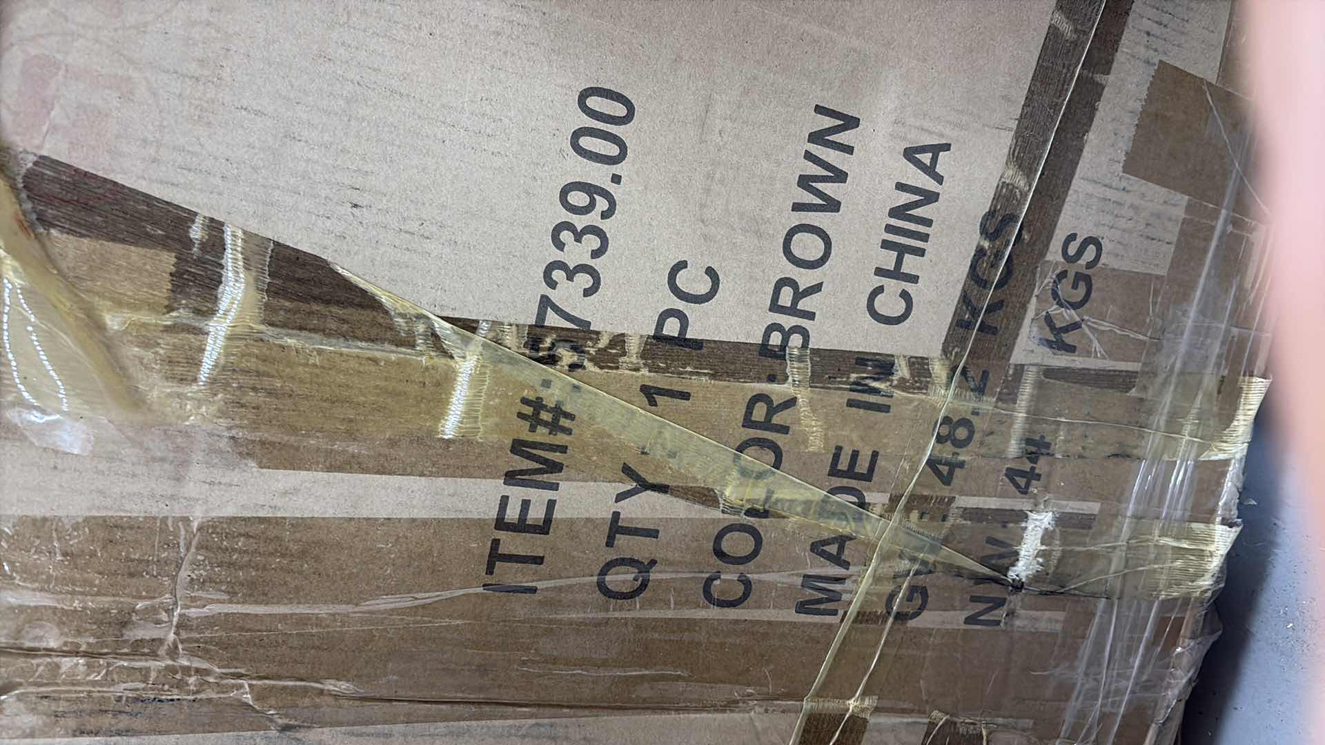 Photo 1 of HARBOR BROWN LEATHER GLIDER RECLINER CLUB CHAIR