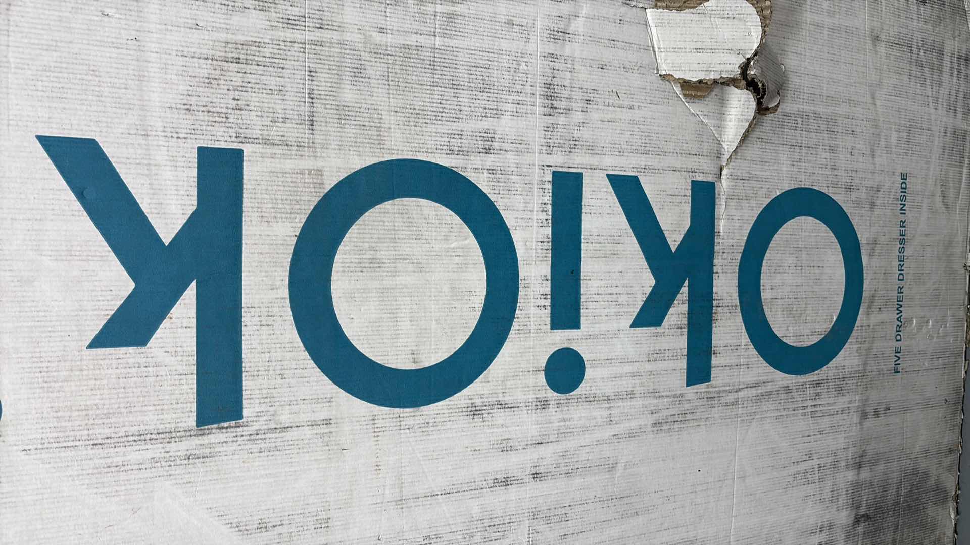 Photo 1 of OKIOKI WOOD FIVE DRAWER DRESSER