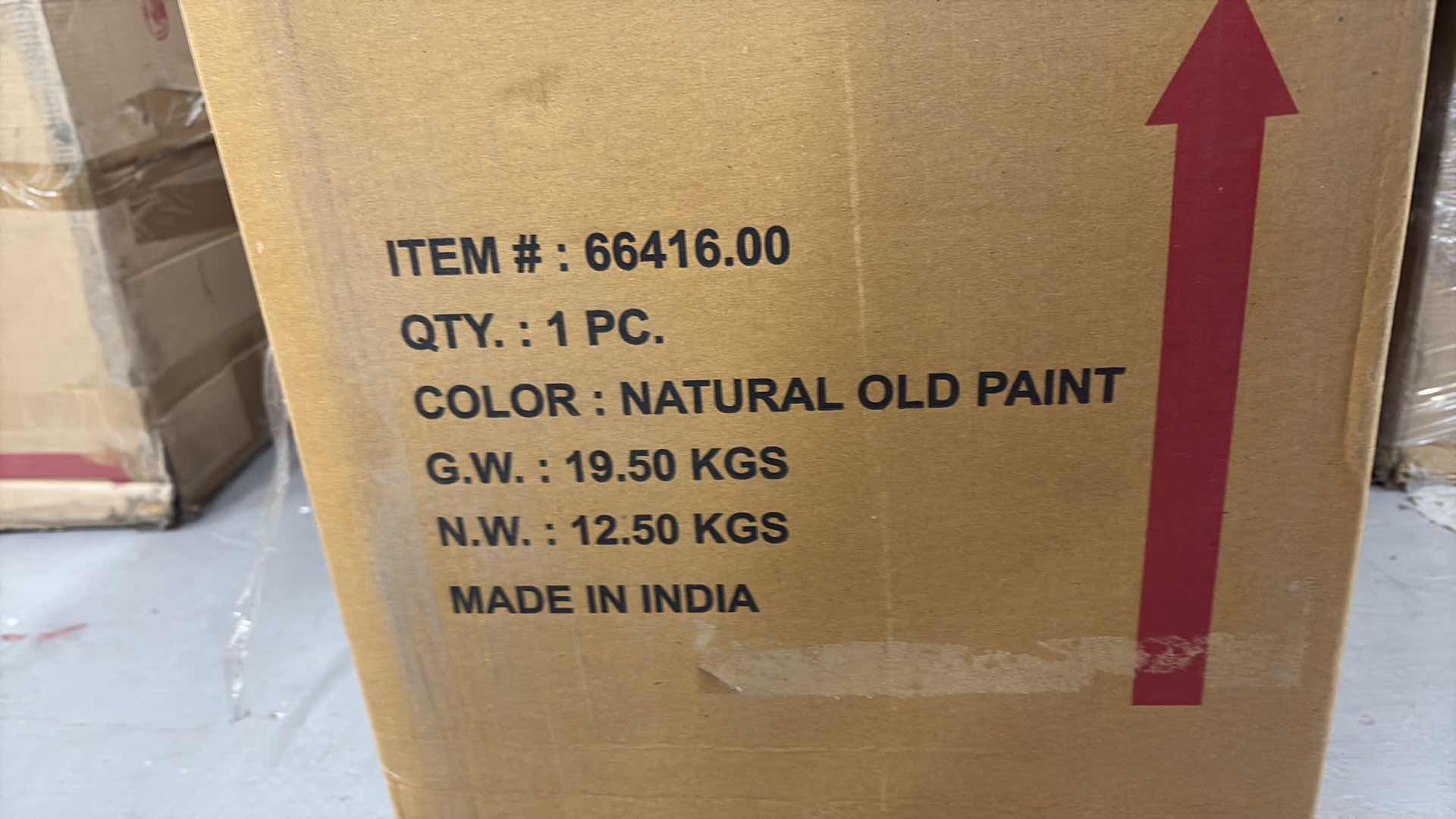 Photo 1 of NIGHTSTAND NATURAL OLD PAINT