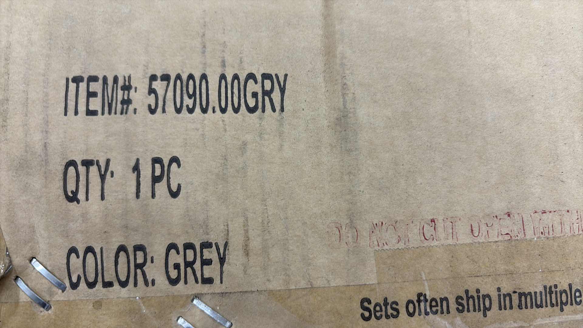 Photo 5 of JERMAINE OUTDOOR GREY WICKER SIDE TABLE GREY