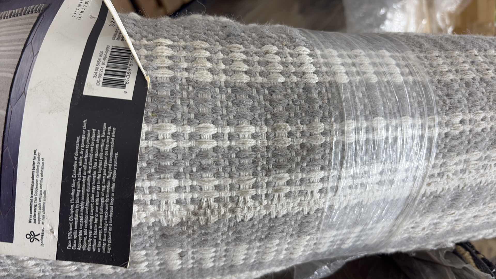 Photo 1 of HEARTH AND HAND WITH MAGNOLIA HANDWOVEN WOOL AND COTTON AREA RUG 7 FT X 10 FT