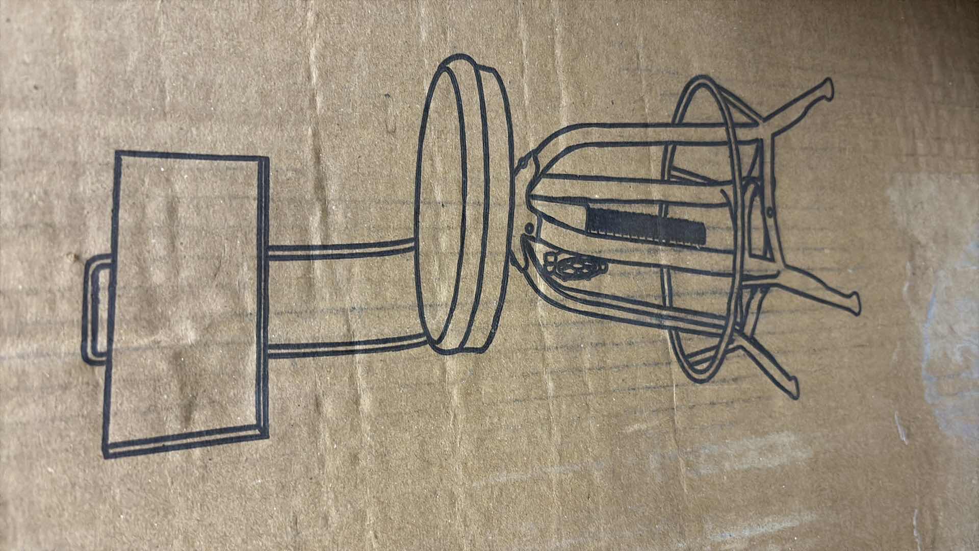 Photo 1 of 2 PINEVIEW MODERN INDUSTRIAL FIRWOOD BAR STOOL ADJUSTABLE HEIGHT SWIVEL BARSTOOLS. NATURAL AND BLACK