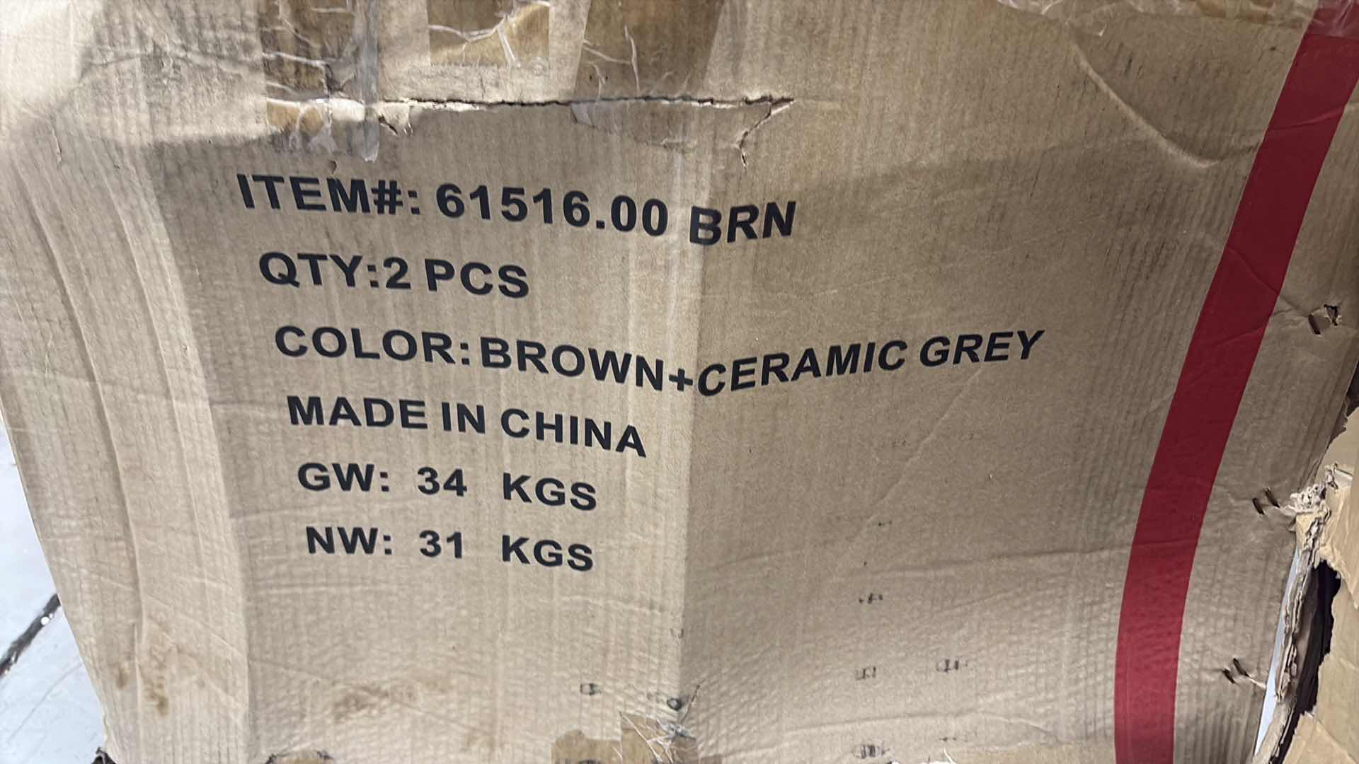 Photo 1 of 2 LINSTEN OUTDOOR WICKER BROWN SWIVEL CLUB CHAIRS WITH WATER RESISTANT CUSHIONS