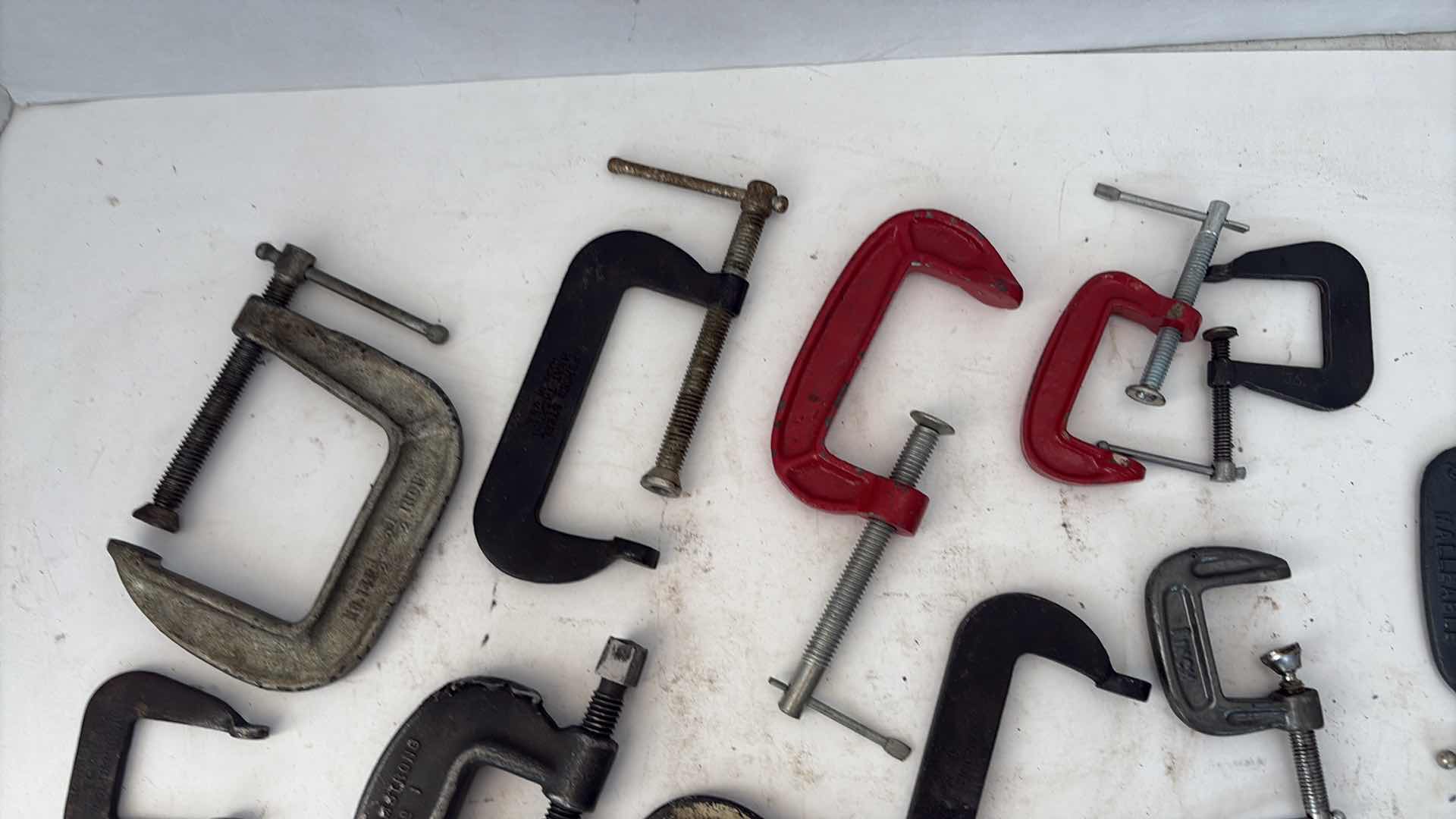 Photo 1 of ASSORTED C CLAMPS