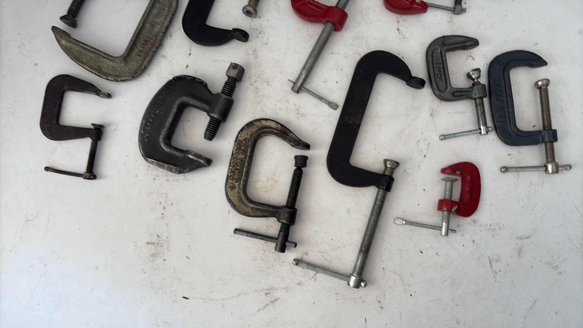 Photo 1 of ASSORTED C CLAMPS